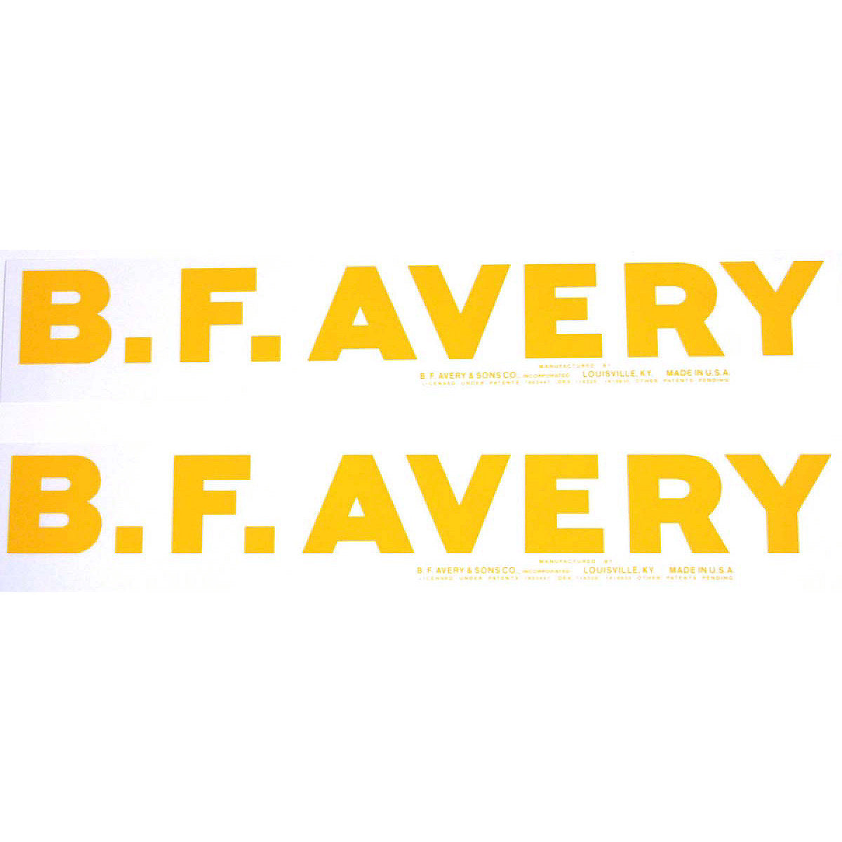 Mylar Hood Decal Fits Minneapolis Moline Tractor BF Avery Tractor