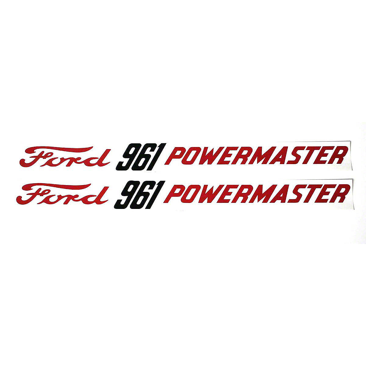 Vinyl Hood Decal Set fits 1957-1962 Ford 961 PowerMaster Tractor