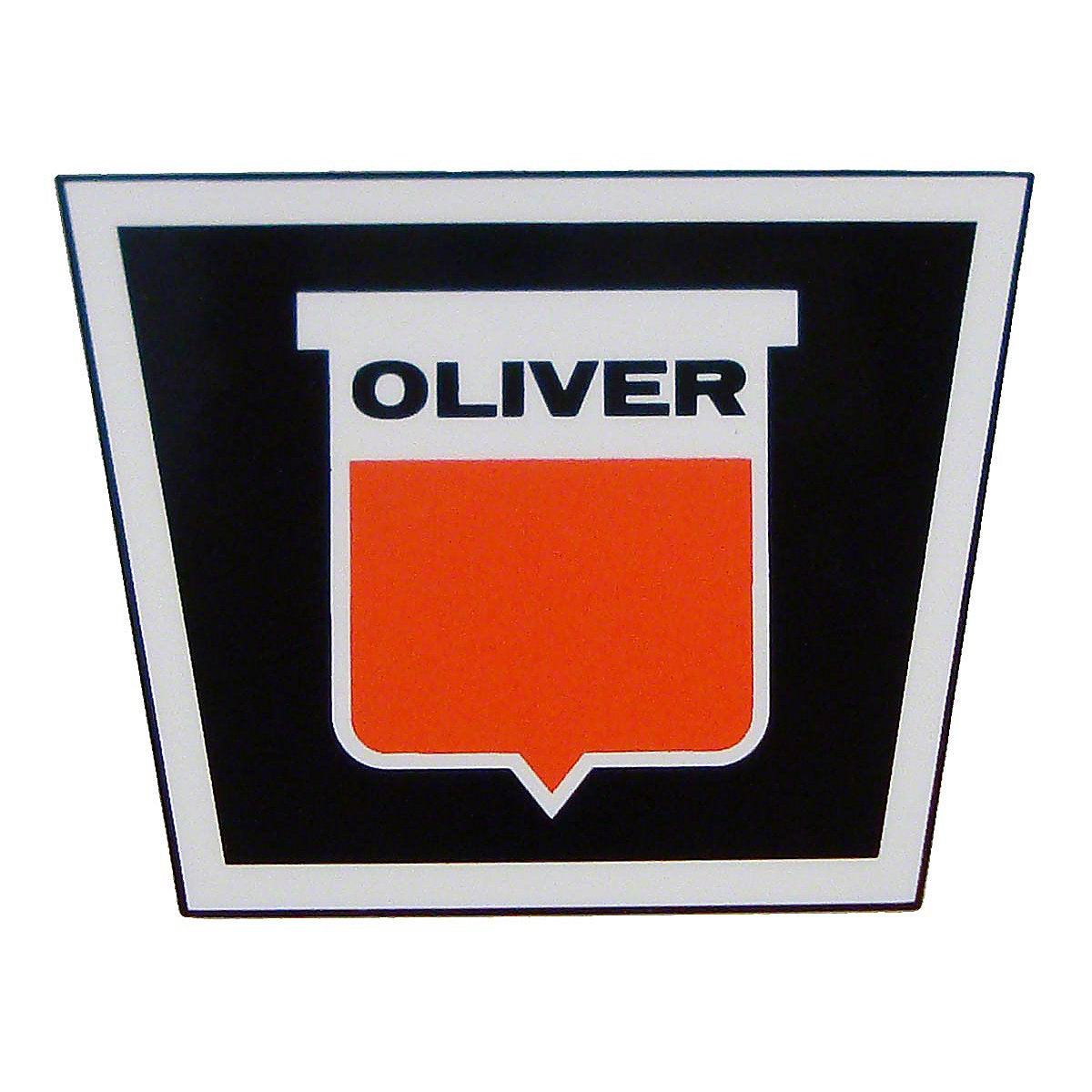 Oliver Keystone Decal, 3" Fits many White / Oliver Tractor models