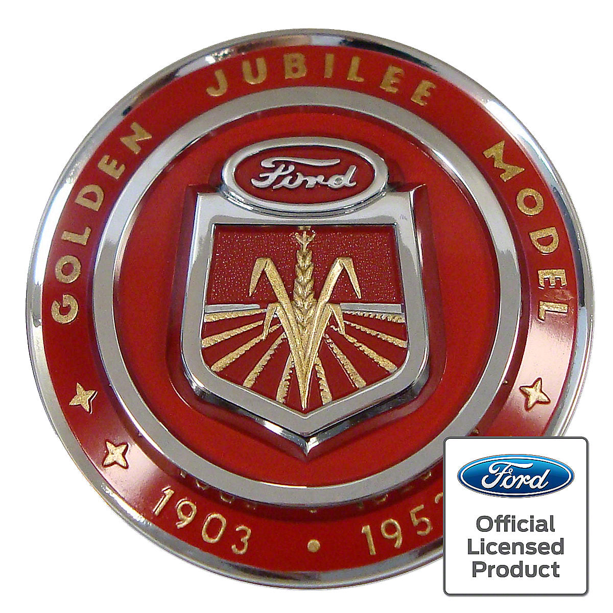 Jubilee Hood Emblem -Fits  Ford  Tractor