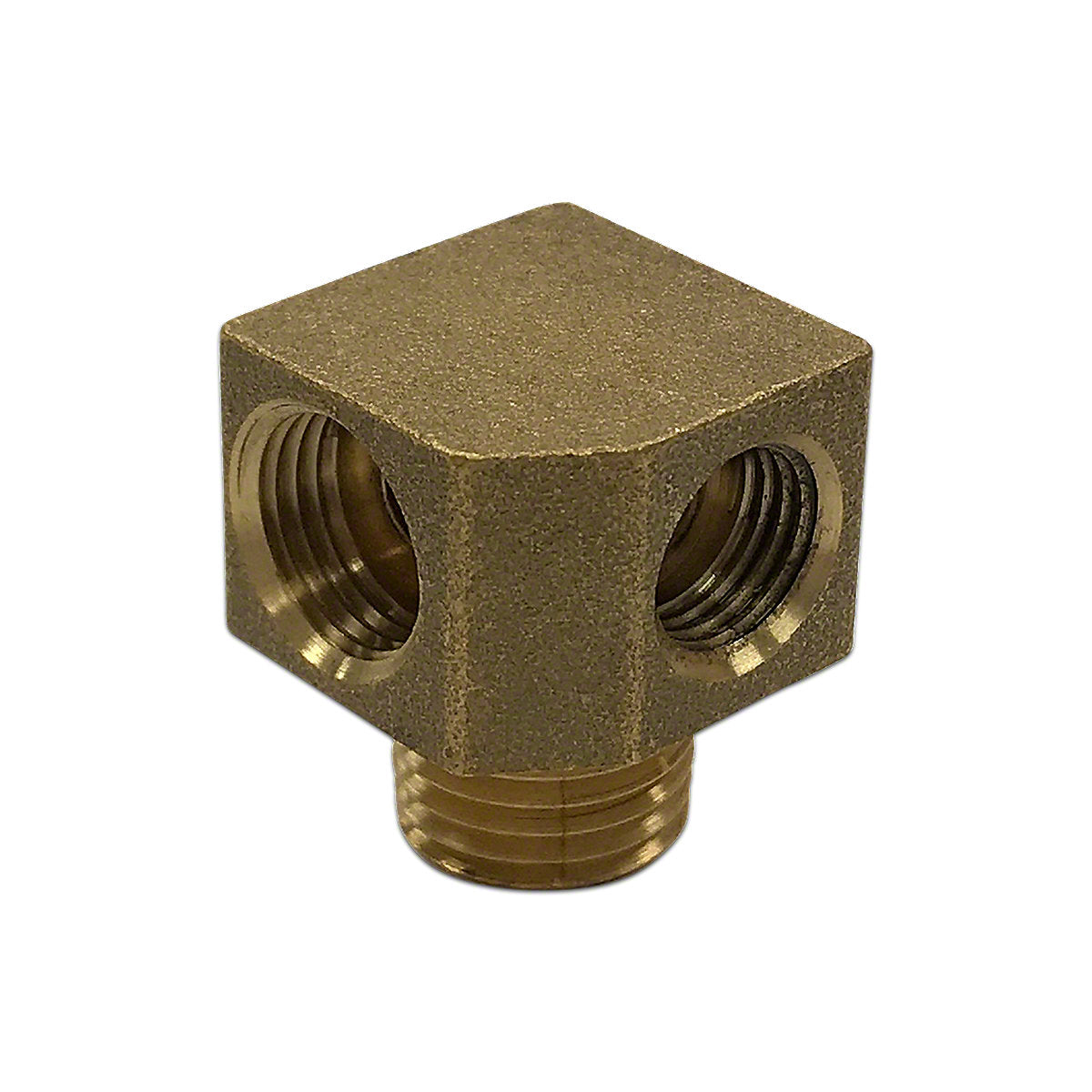 Oil Gauge Line to Block Elbow Oil Terminal Block Fits Ford 2N 9N Tractors 9N6722