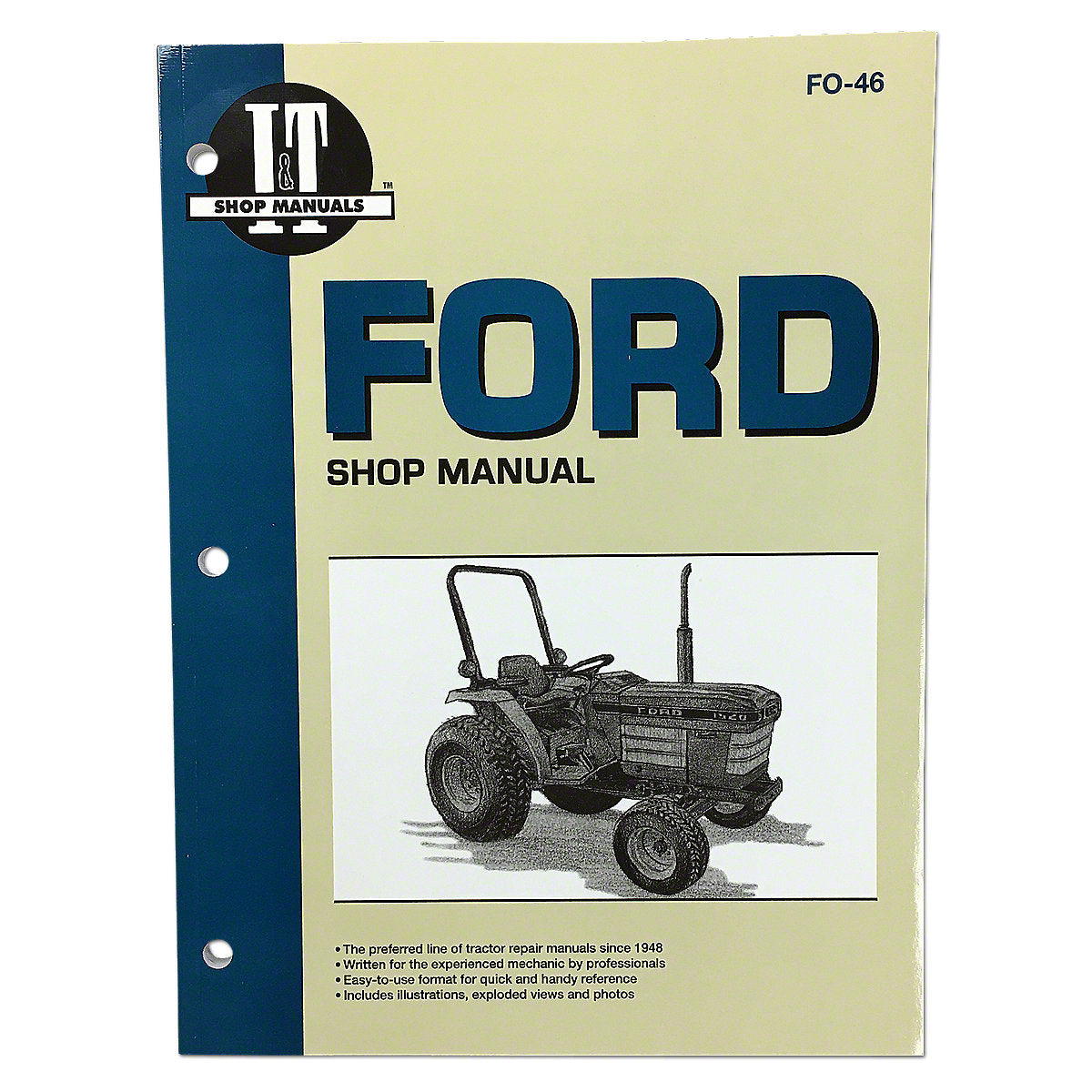 I&T Shop Service Manual For Ford Tractor | 1320, 1520, 1720, 1920, 2120