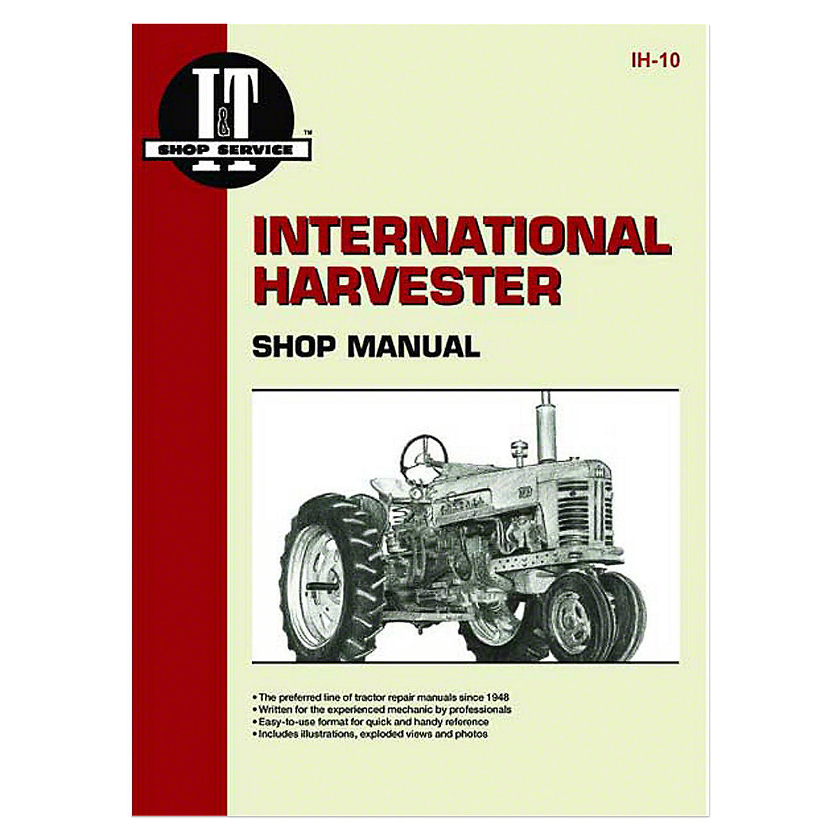 I & T Shop Service Manuals -Fits  International 300 350 400 450 Tractor