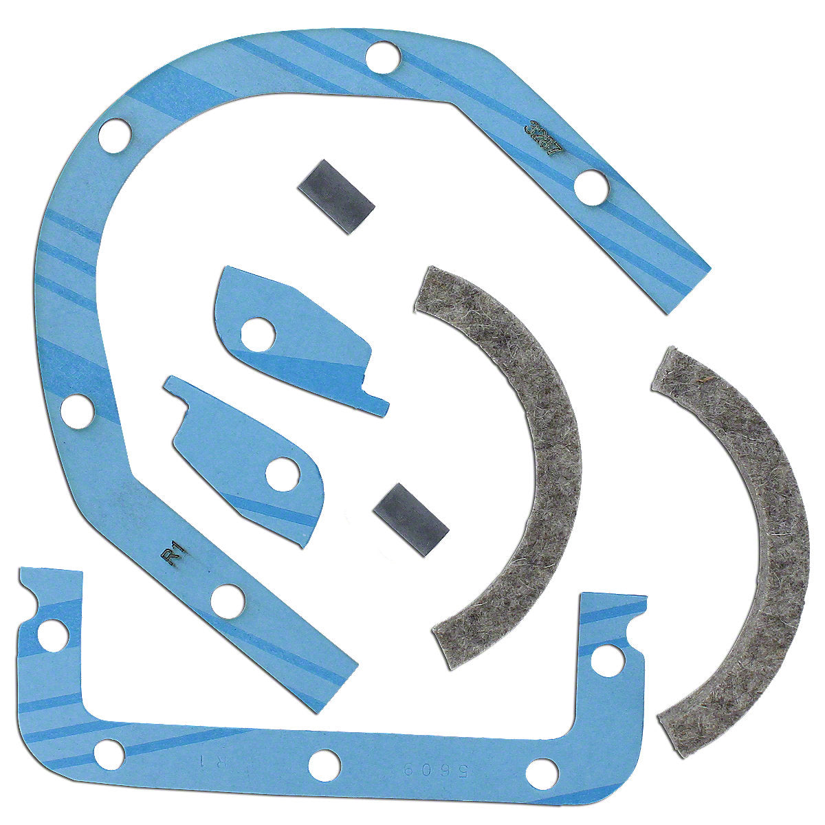 45014D, 379617R91 8-pc. Rear Crankshaft Seal Kit -Fits  International  Tractor