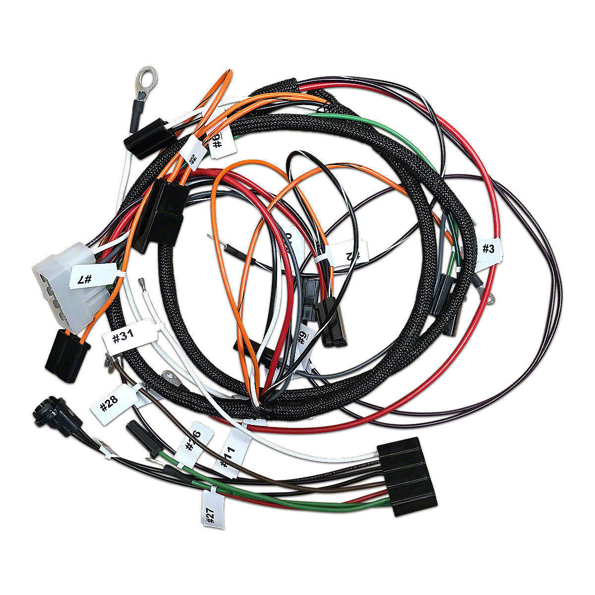 404847R2 Main Engine & Dash Wiring Harness-Fits International Tractor 154 185