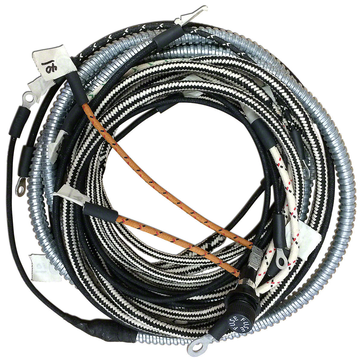 Wiring Harness Kit (1 wire 12volt alternator) Fits International M MV Tractor