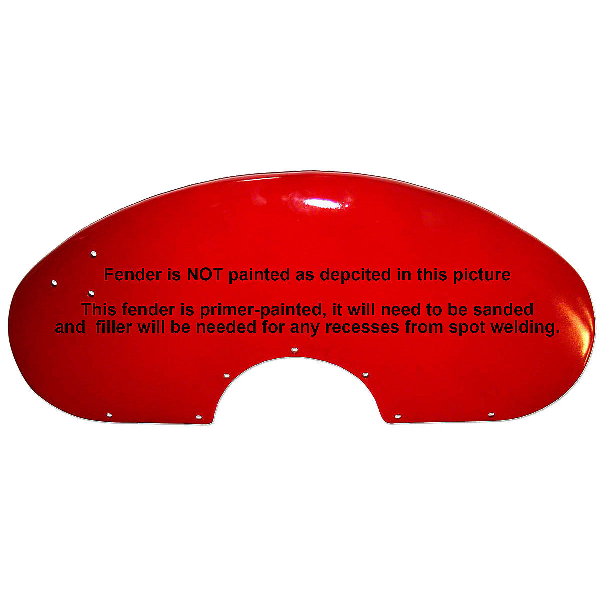 350608R1 LH Fender-Fits International Tractor Super A Super AV 100 130 140