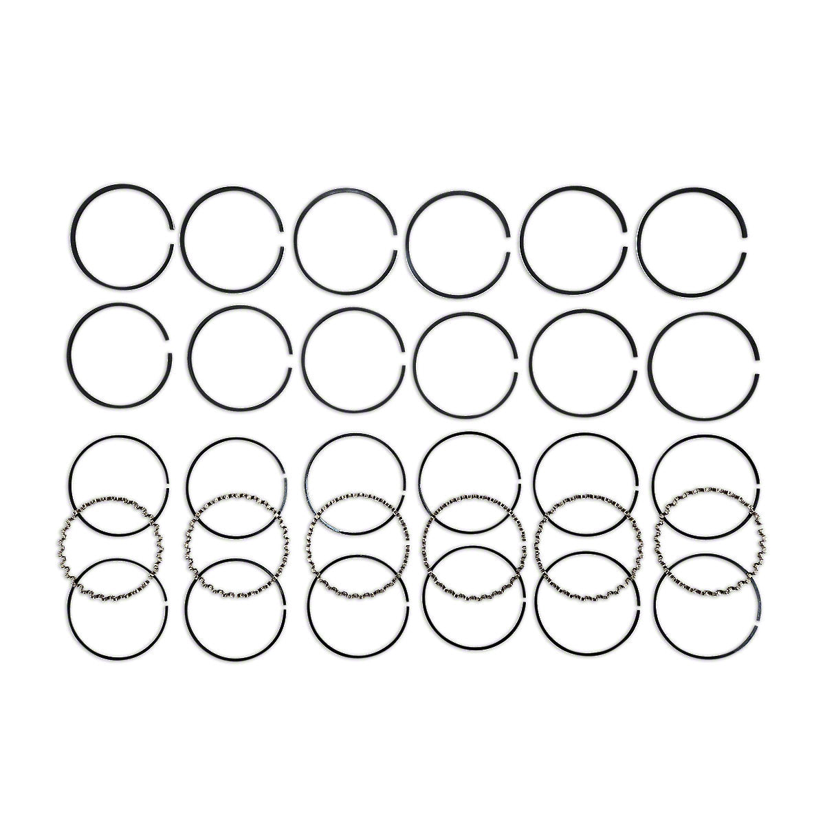 6 Cylinder Piston Ring Set fits International 460 560 606 Tractor | 400366R91