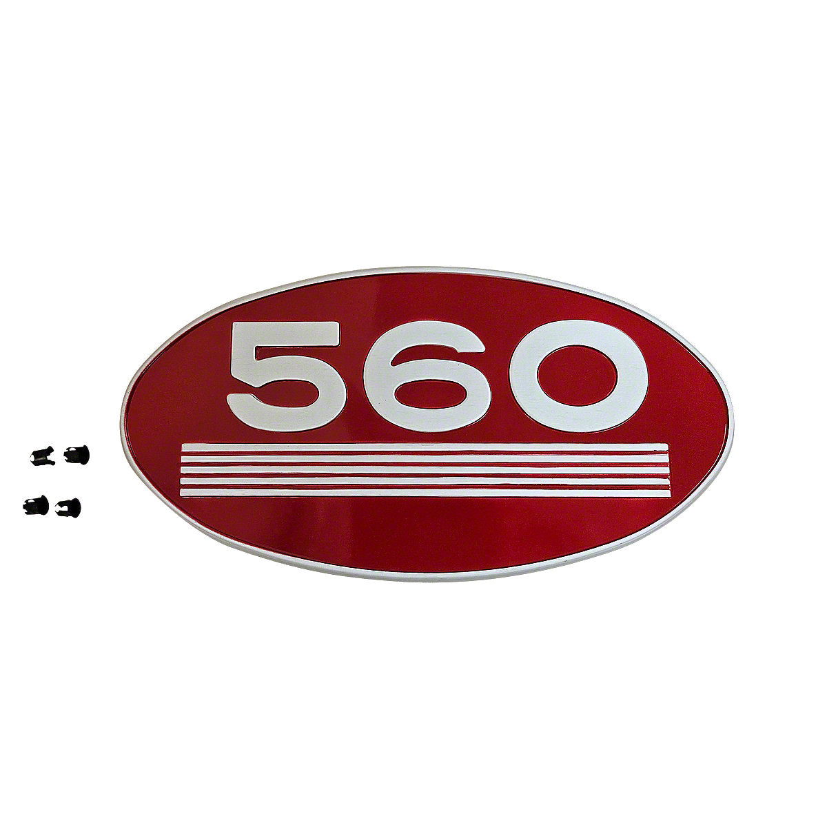 Side Oval Emblem fits International Tractor | Replaces 369127R1