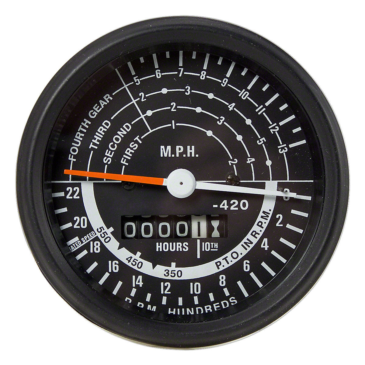 4 Speed Tachometer Fits John Deere Tractors | AM3132T