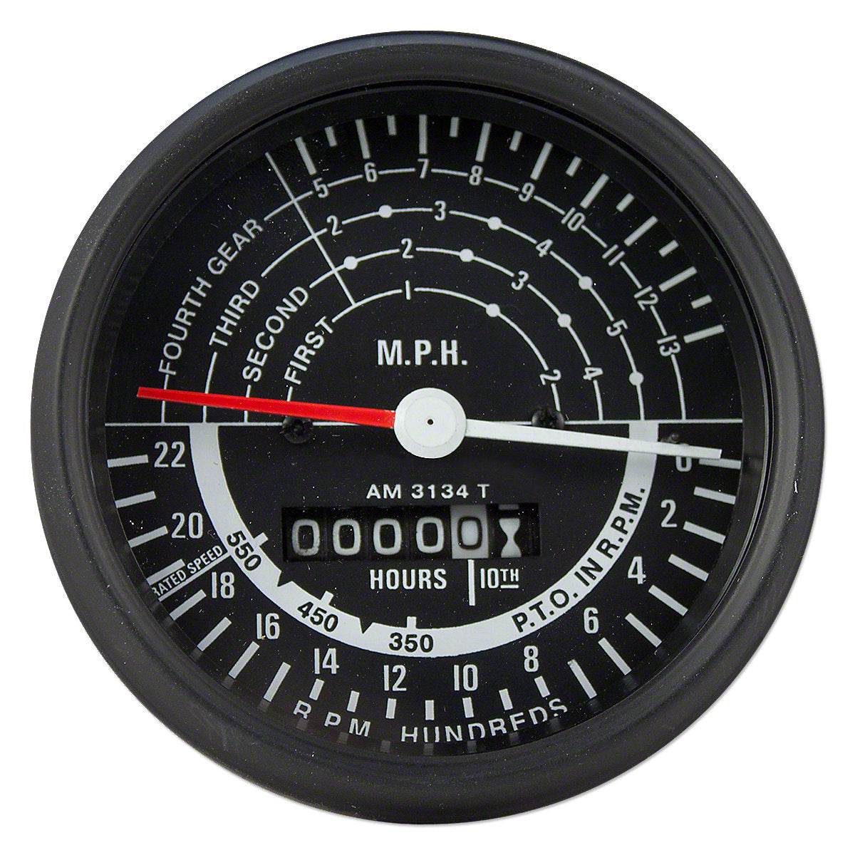 4 Speed Tachometer Fits John Deere Tractors | AM3132T