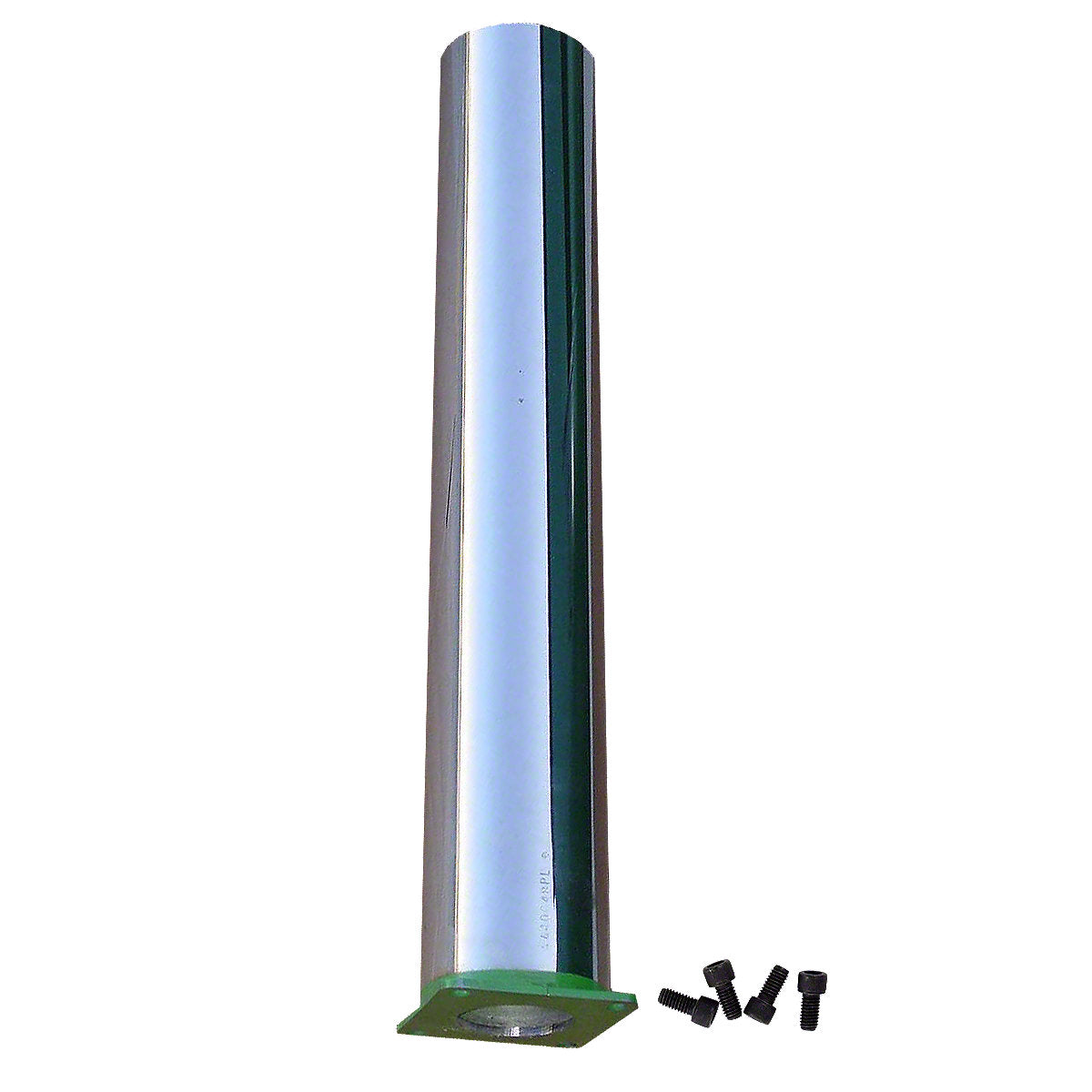 Chrome Exhaust Stack (Straight) w/out Indentation Fits John Deere Tractor