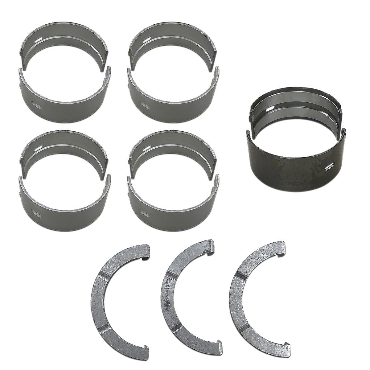AR49246, AR77757 Main Bearing Set (0.020" (3.352") journal) Fits John Deere