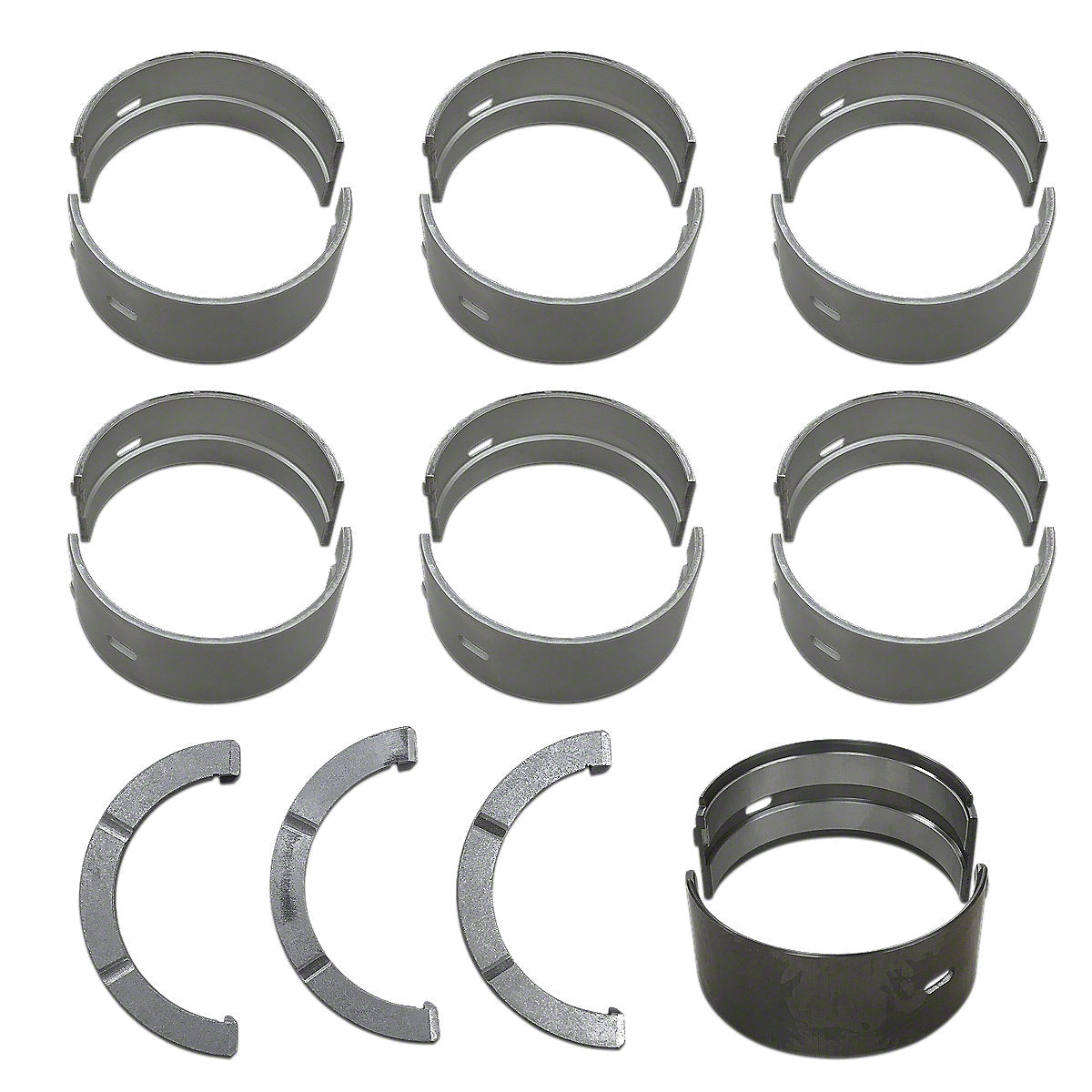 AR77757, AR77747 Main Bearing Set (0.020" (3.352") journal) -Fits  John Deere
