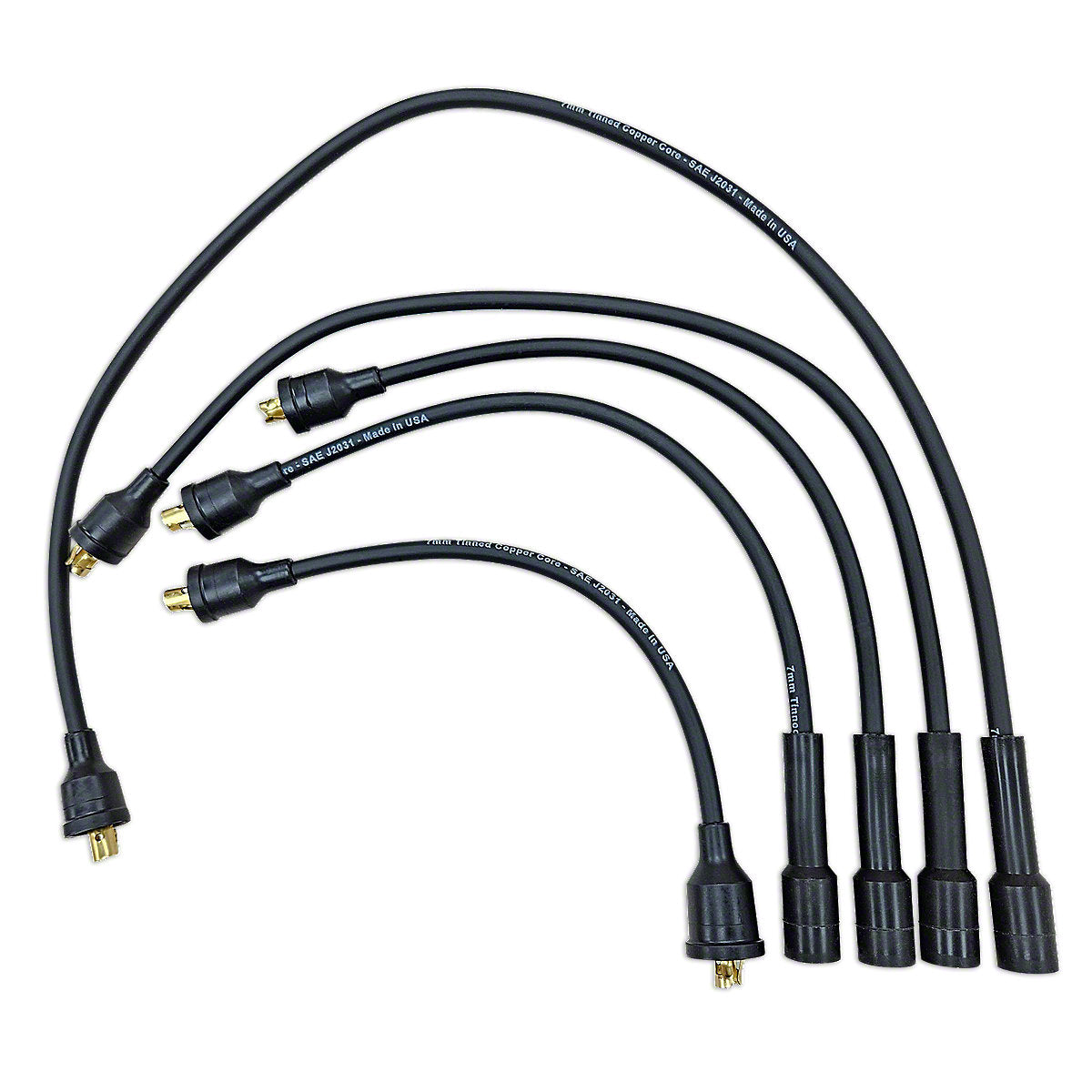 Spark Plug Wire Set fits John Deere 3010, 3020 Tractor | Replaces AR30963