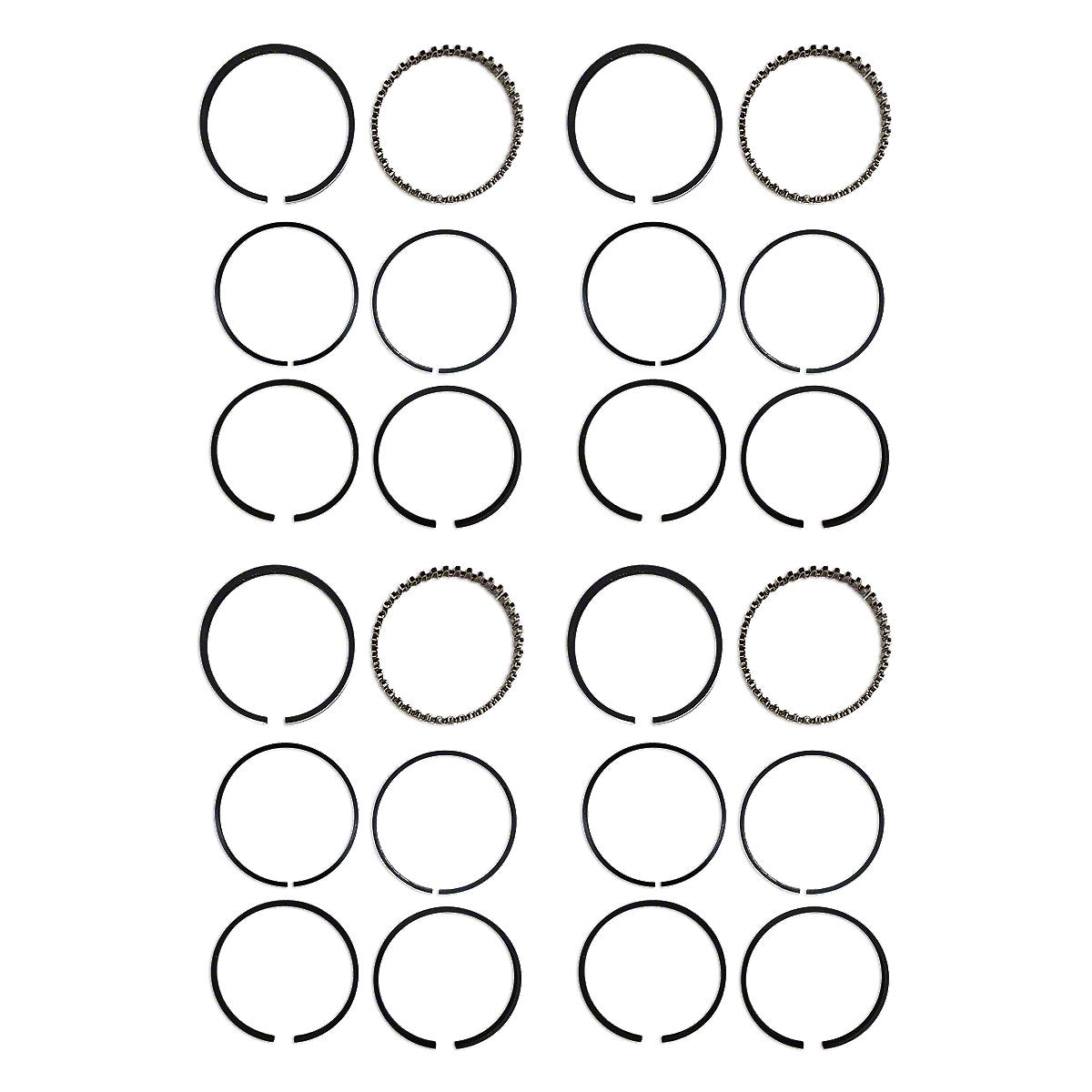Piston Ring Set Fits John Deere Tractor