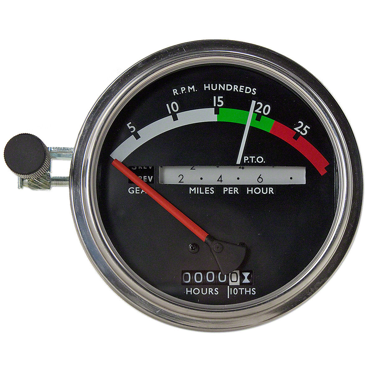 Tachometer w/ Red Needle Fits John Deere 4000 4020 4520 Tractors AR32827 AR39902