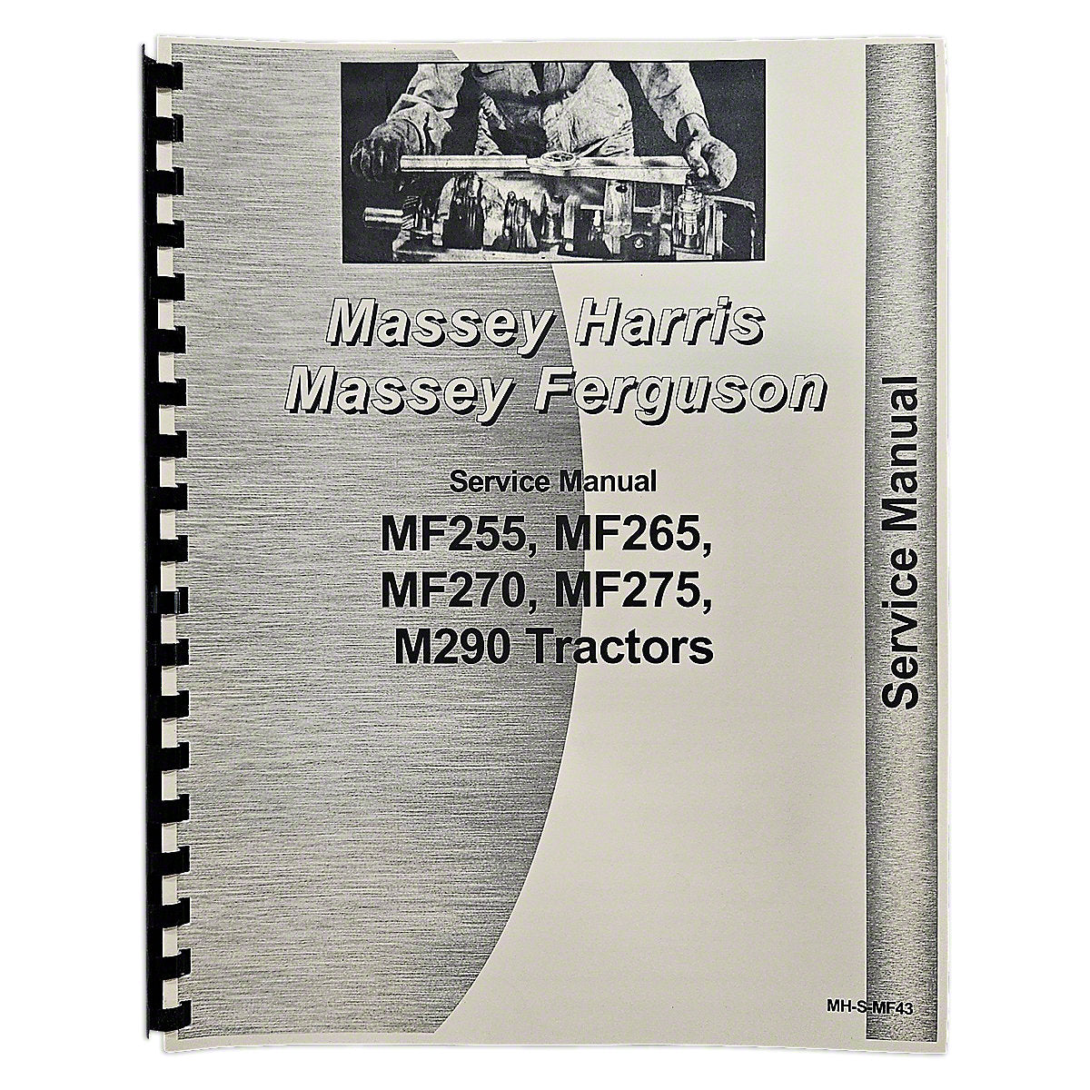 I & T Shop Service Manual fits Massey Tractor 255 265 275