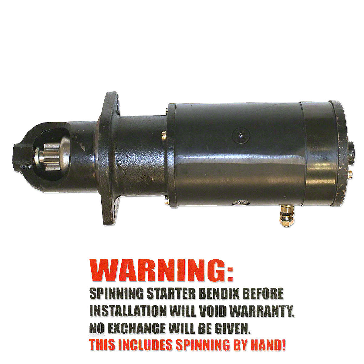 Starter Fits Massey Tractor | 181541M91, 1900347M91, 1109457