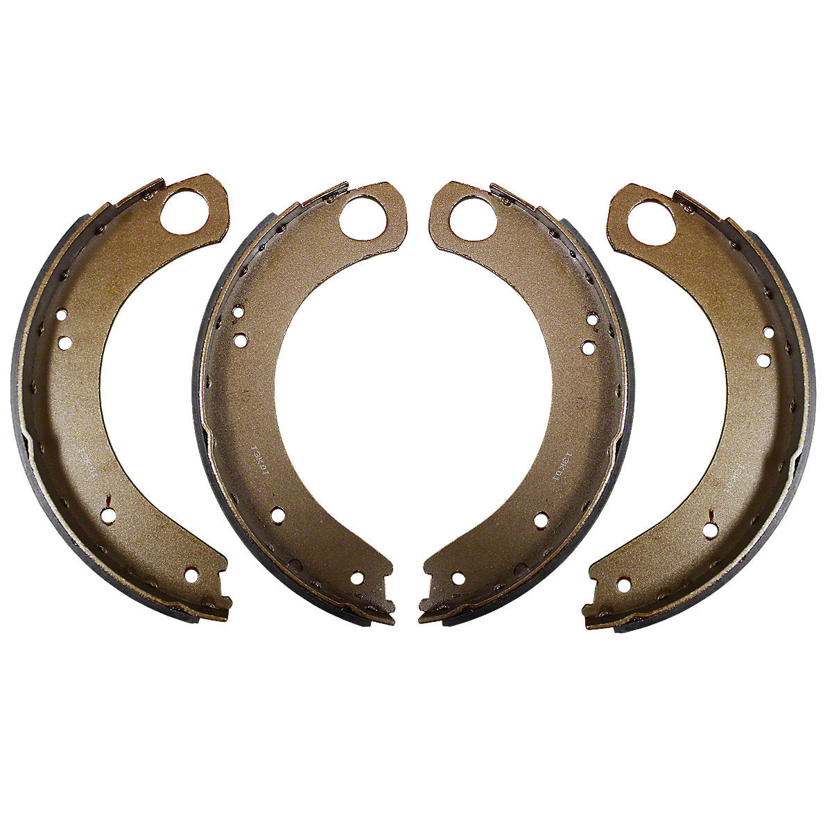 Bonded Brake Shoe Set fits Fordson Tractor | 957E2019A