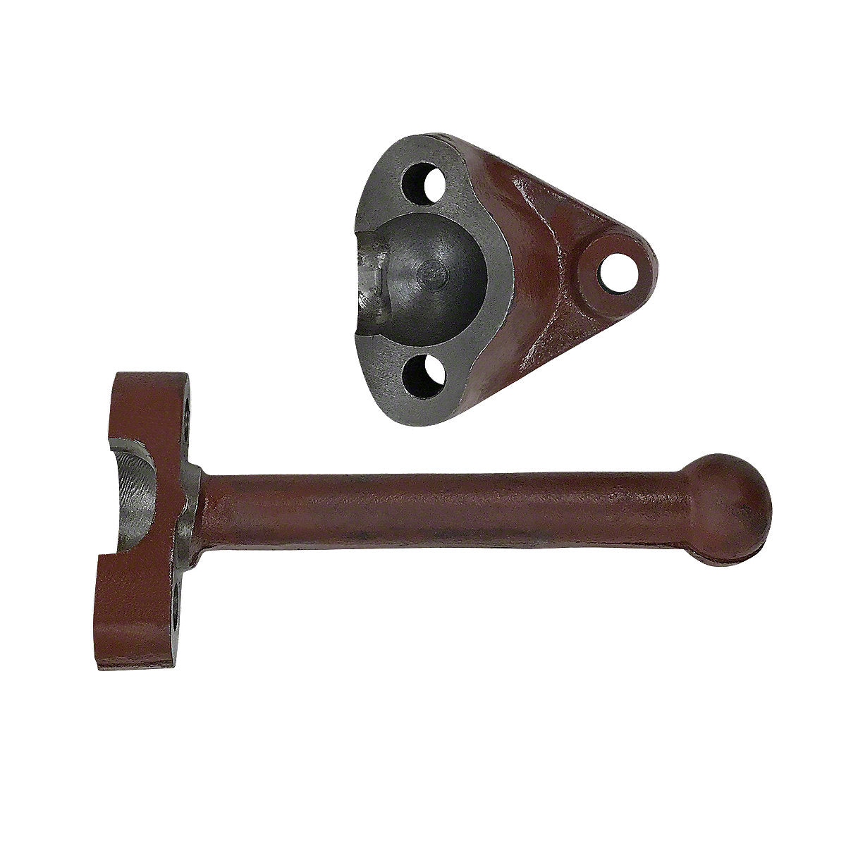 180867M1, 180869M1 Radius Rod Ball Housing & Foot Peg -Fits  Massey  Tractor