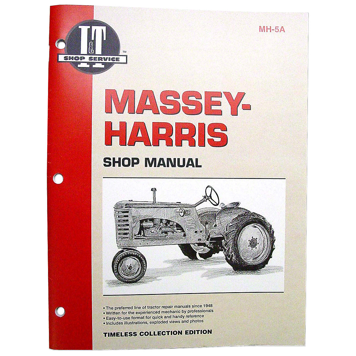 I & T Shop Service manual -Fits  Massey 33 55 Tractor