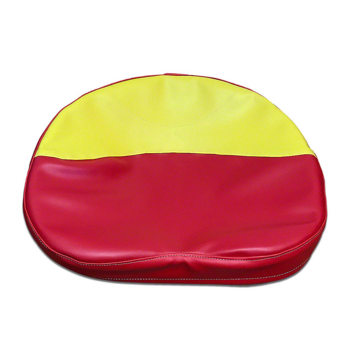 Yellow and Red Tractor Seat Pad fits Massey Tractor
