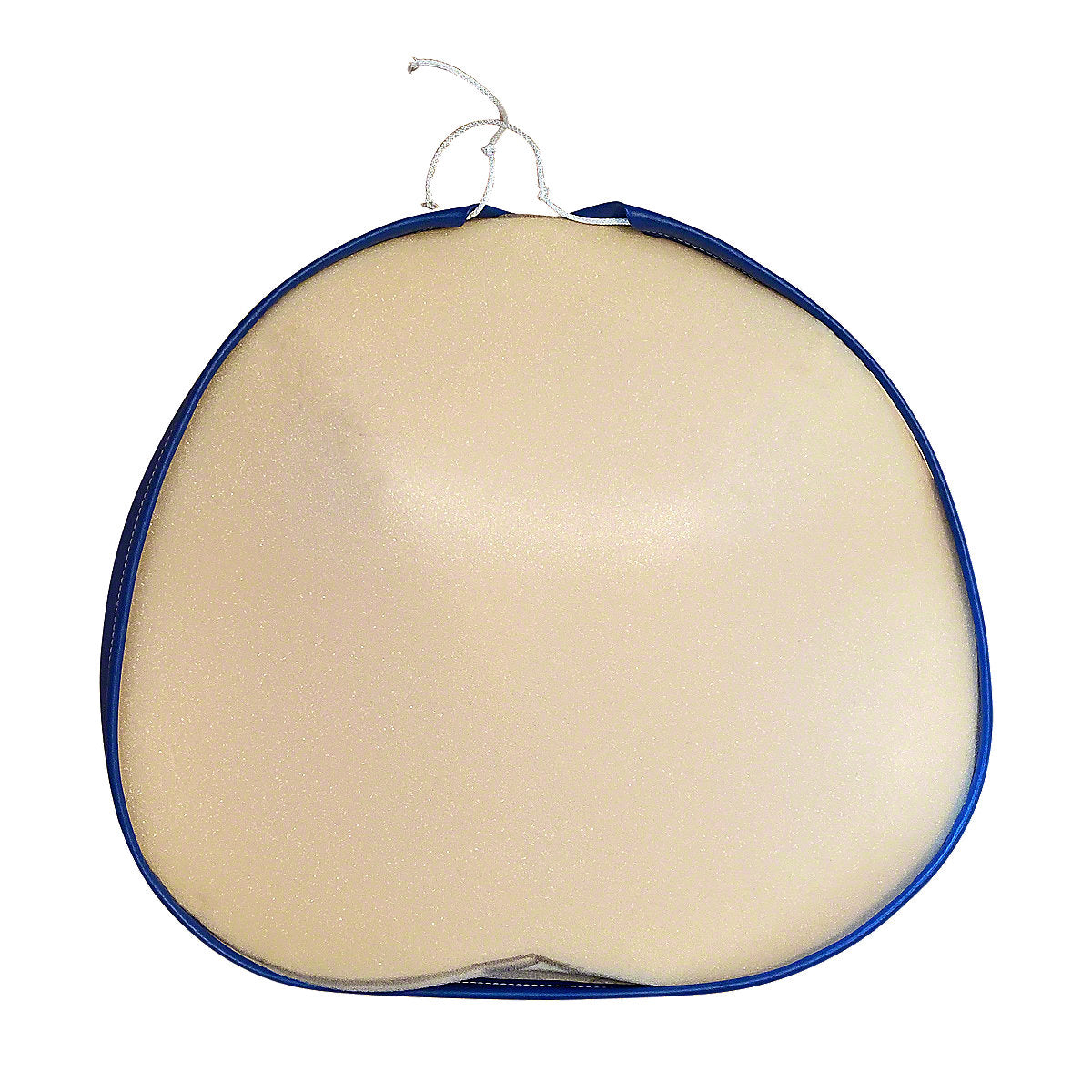 Blue & White Tractor Seat Pad fits 19" Pan