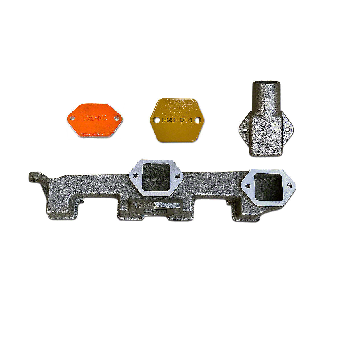 Exhaust Manifold w/ Elbow Fits Minneapolis Moline Tractors | 10A7695