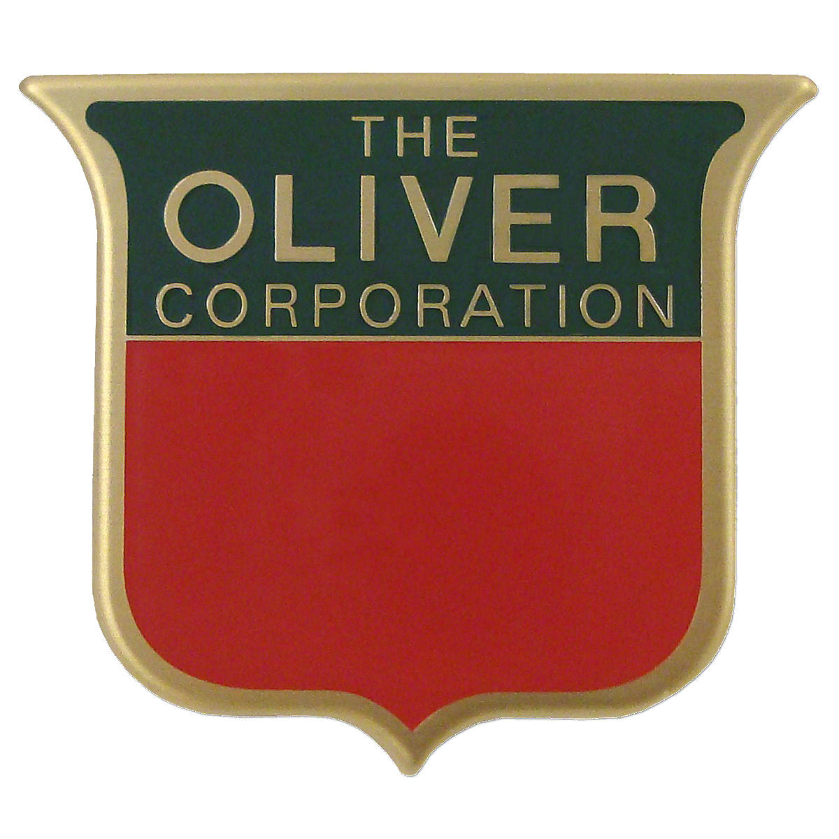 1M523 Front Emblem 2 Color -Fits  White / Oliver  Tractor