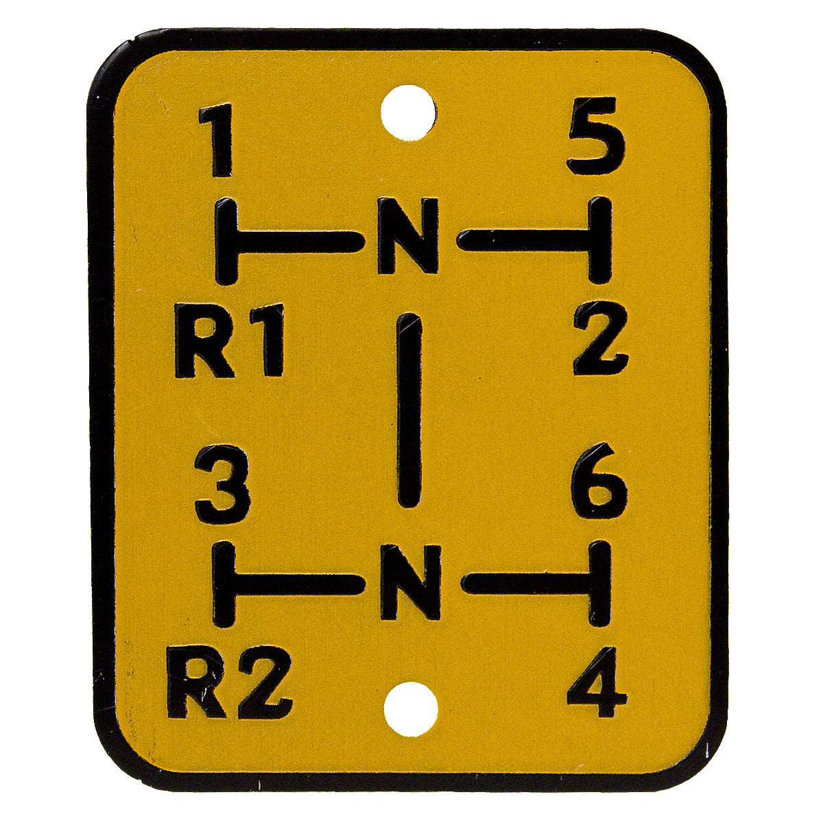 1E908 Shift Pattern Plate -Fits  White / Oliver  Tractor