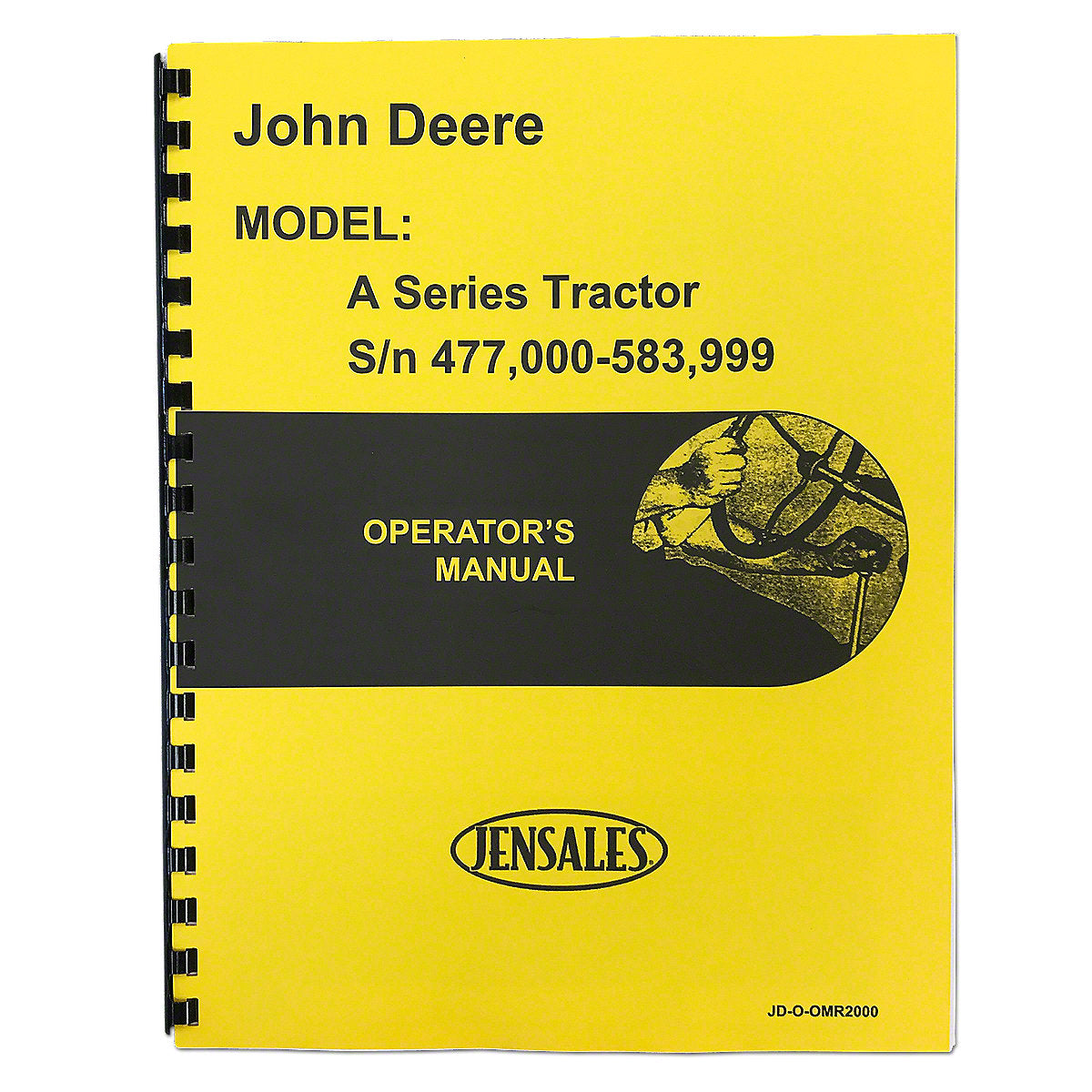 Operator Manual Reprint For John Deere Styled A Tractor | up to SN 583999