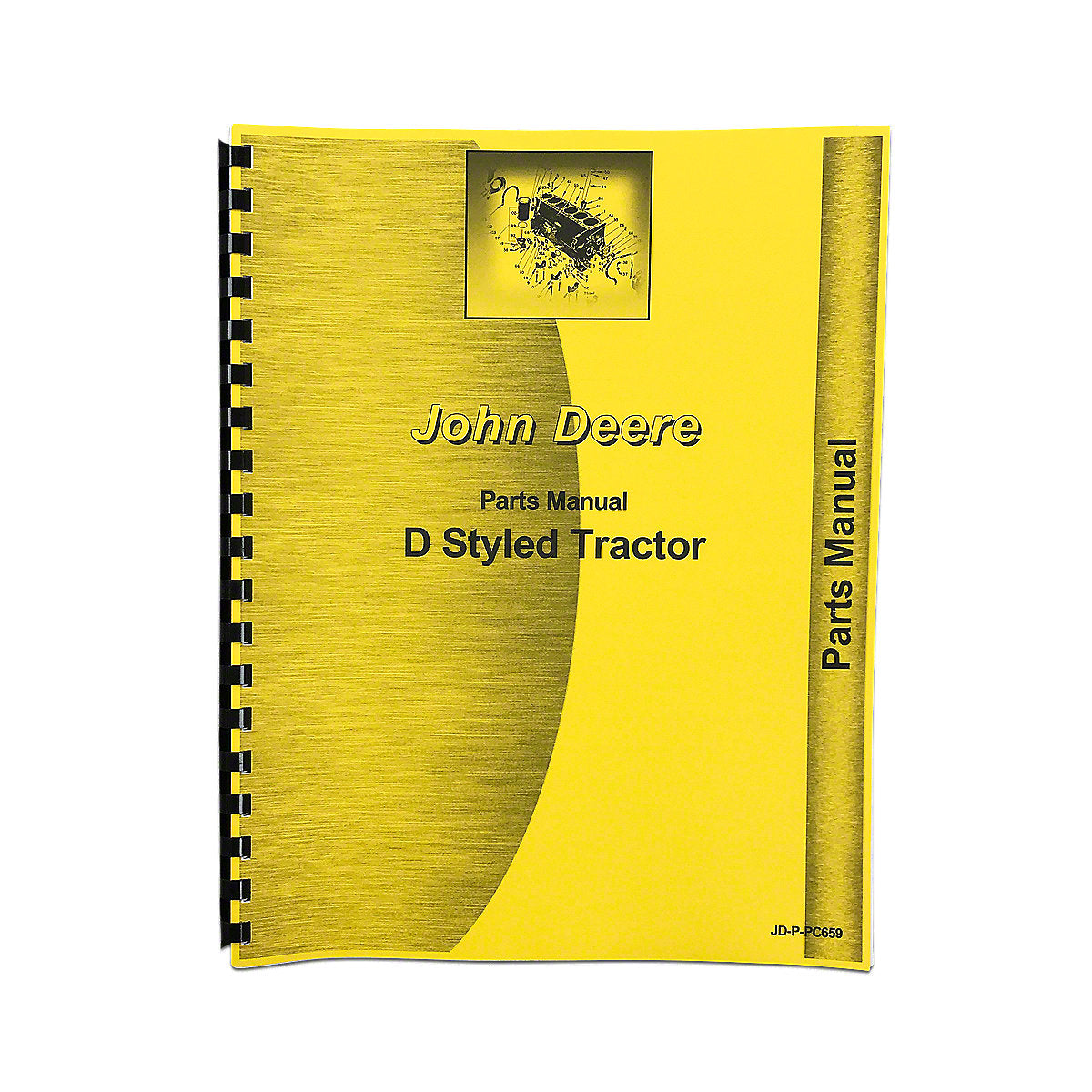 PC659 Parts Manual Reprints Fits John Deere Tractor Styled D