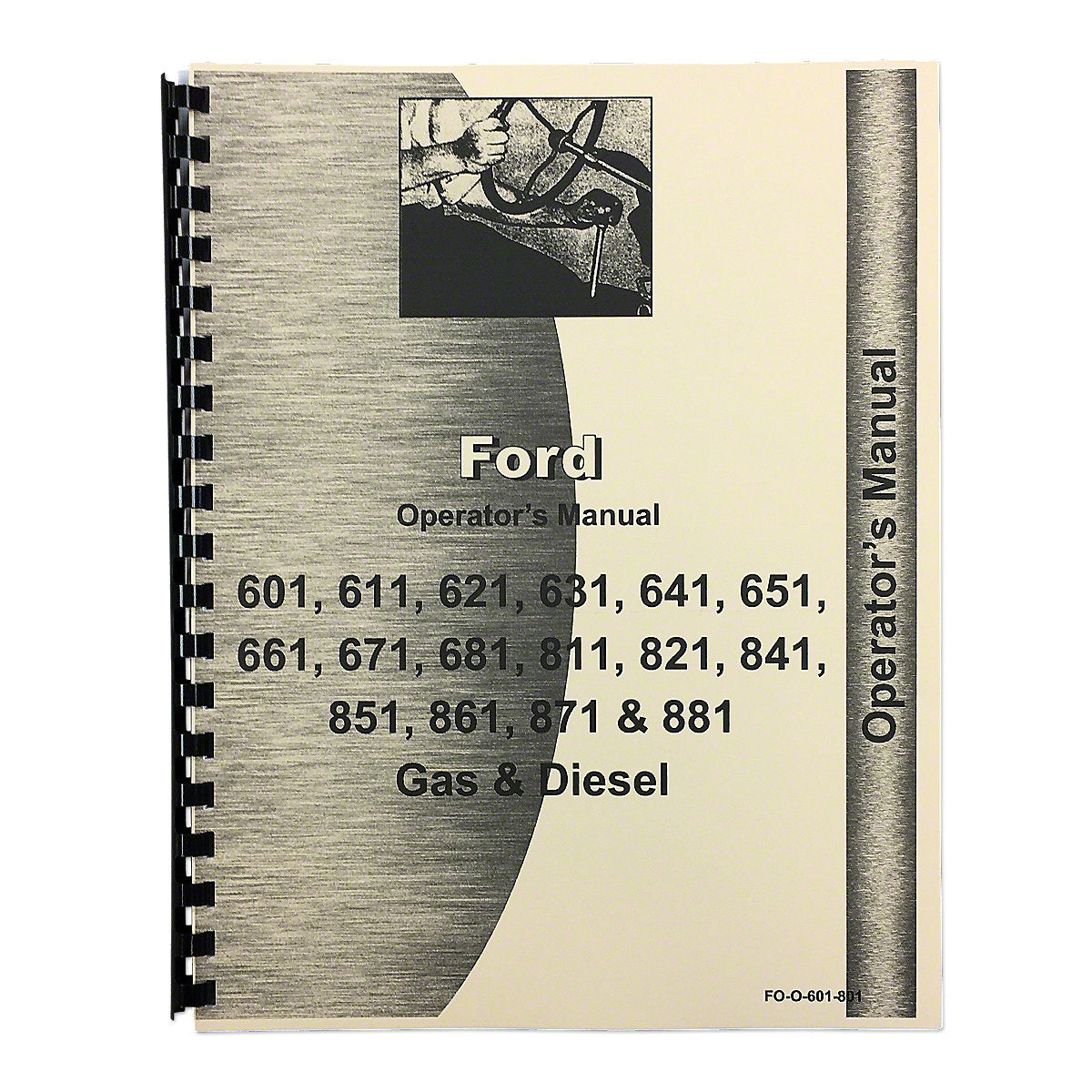 Operator Manual fits Ford Tractor 601 801 | Diesel