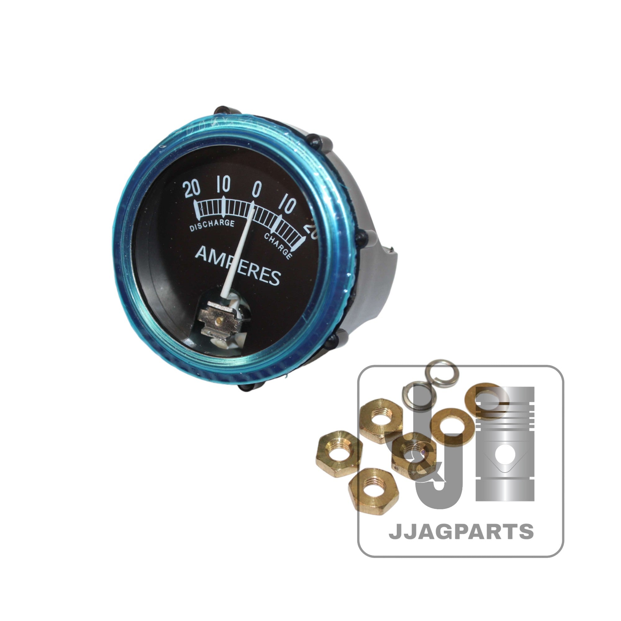 Ammeter (20-0-20) Amp Gauge Fits Massey Ferguson: TE20 TO20 Harris Pony Tractors