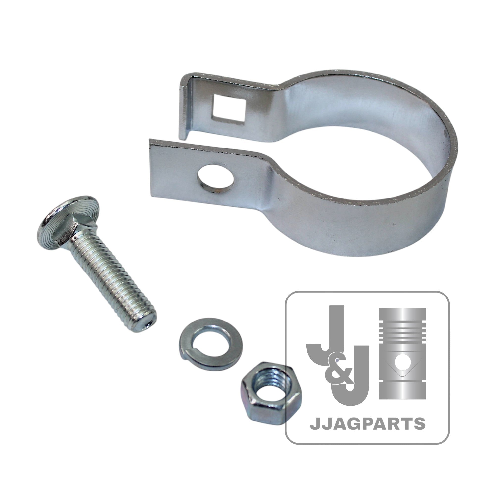 Chrome Muffler Clamp Fits Cockshutt Tractor E3 30