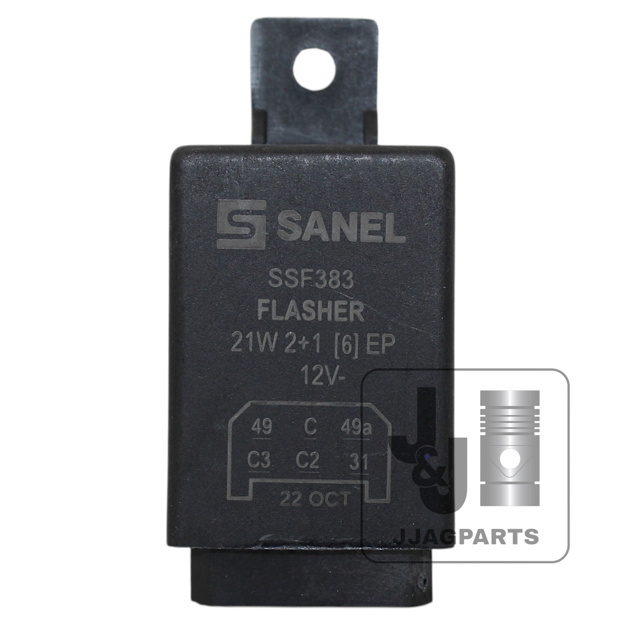 12-Volt Flasher Unit fits Ford Tractor | Replaces D8NN13N360AC