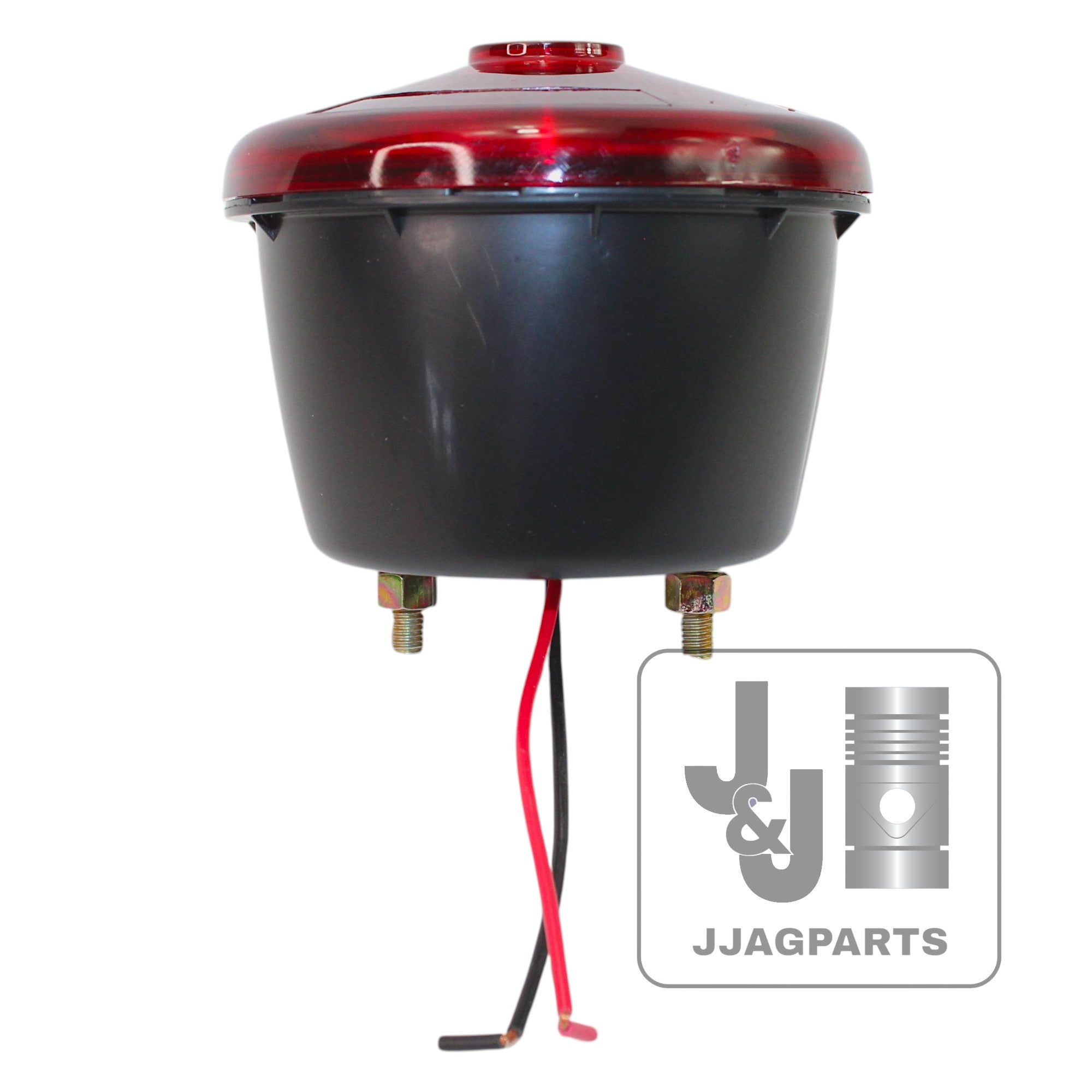 12-volt Round Tail Light Assembly licensed lamp window Massey MH & MF models