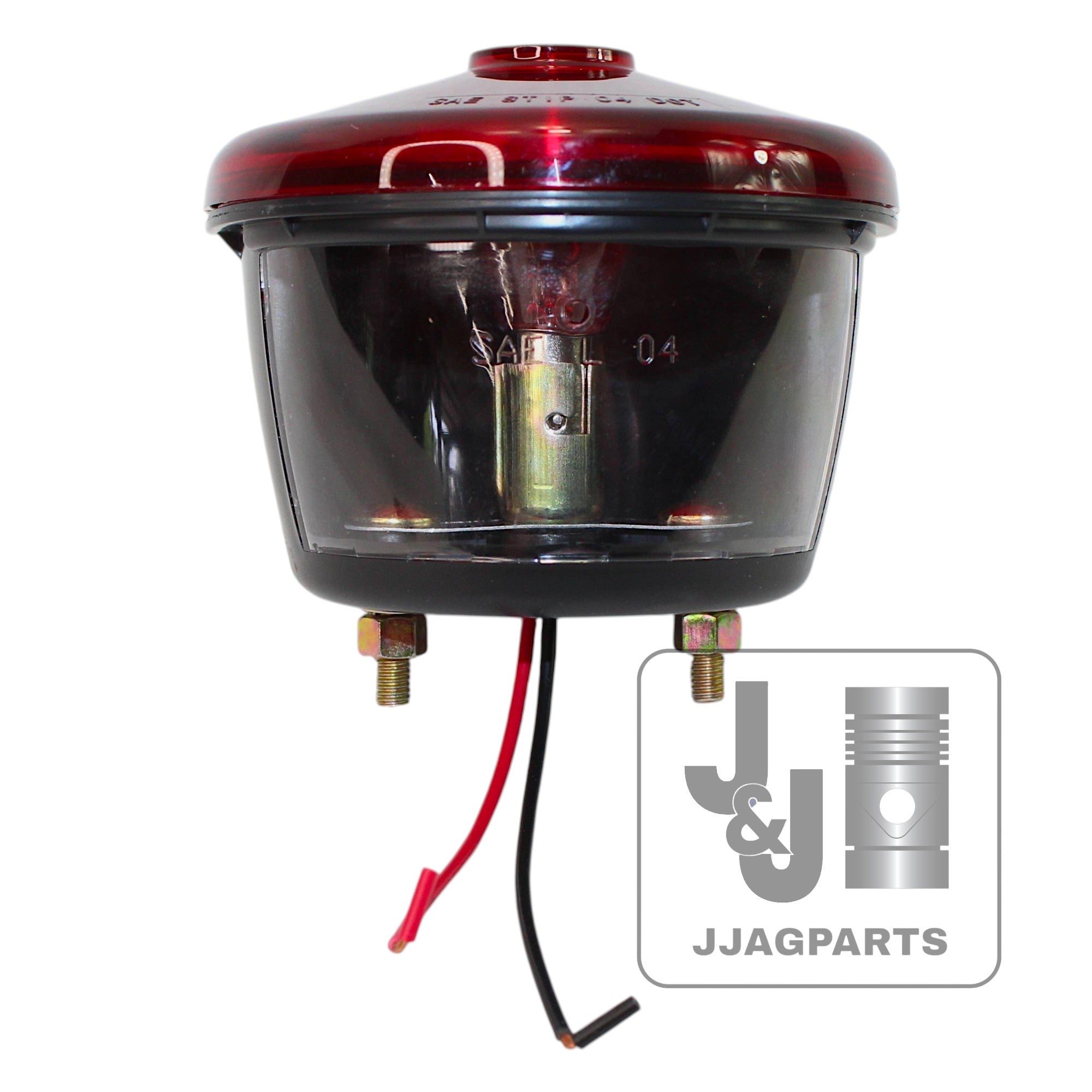 12-volt Round Tail Light Assembly licensed lamp window Fits John Deere models