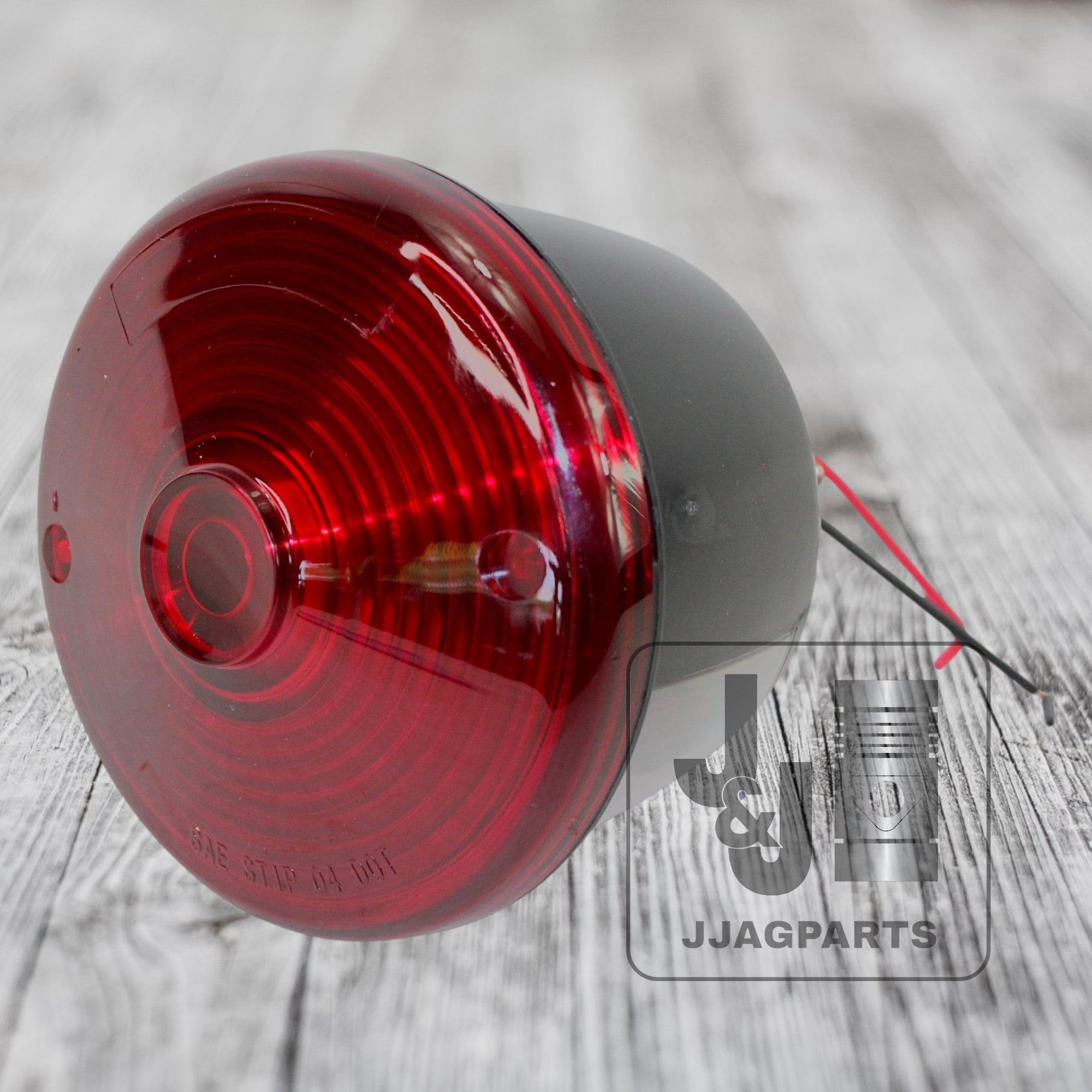12-volt Round Tail Light Assembly licensed lamp window Massey MH & MF models