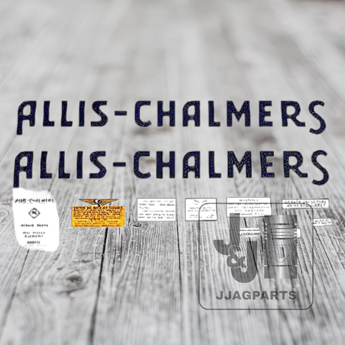 Mylar Decal Set Fits Allis Chalmers RC Tractor