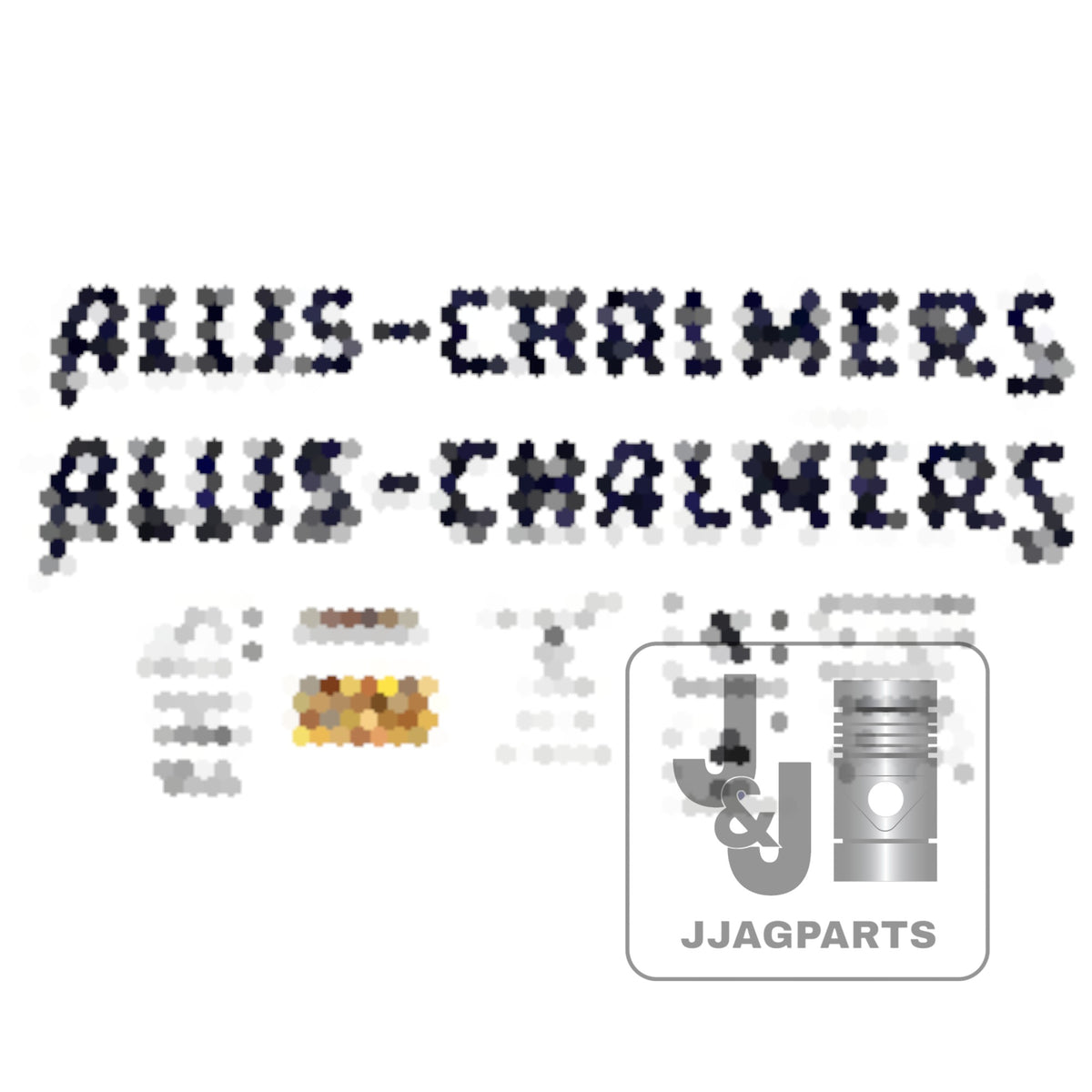 Mylar Decal Set Fits Allis Chalmers B Tractor
