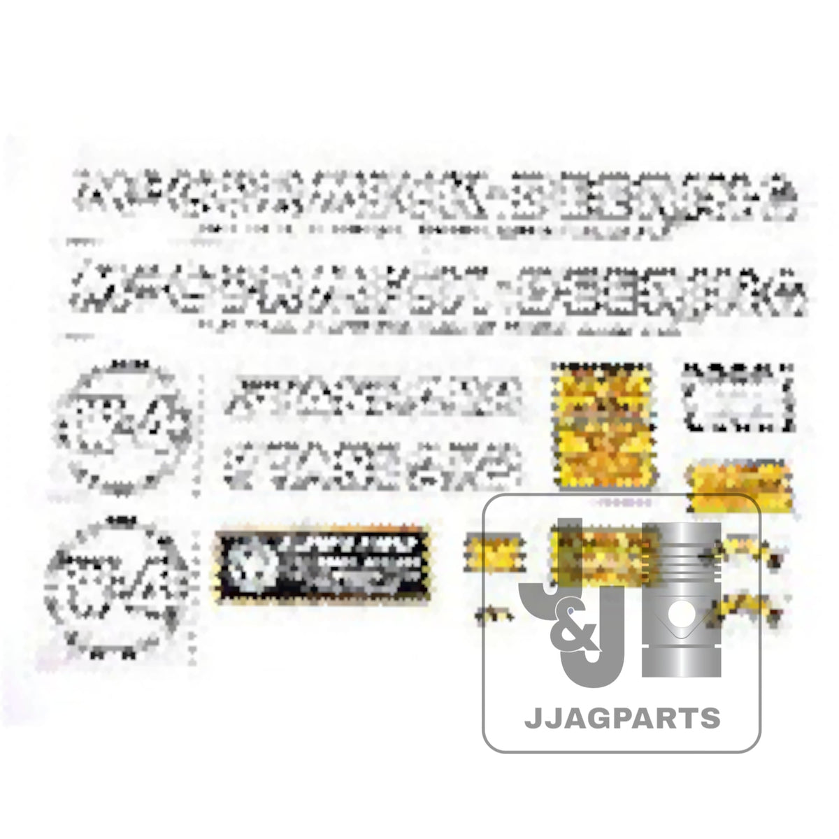 Mylar Decal Set Fits 1939-1944 International W4 McCormick Deering Tractor