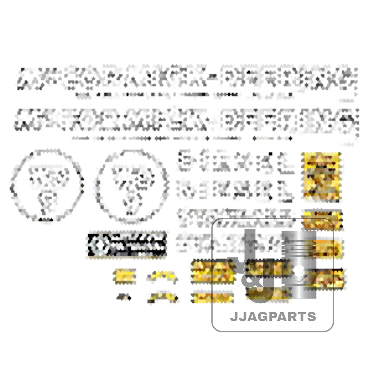 Mylar Decal Set 1939-1944 International WD9 McCormick Deering Tractor