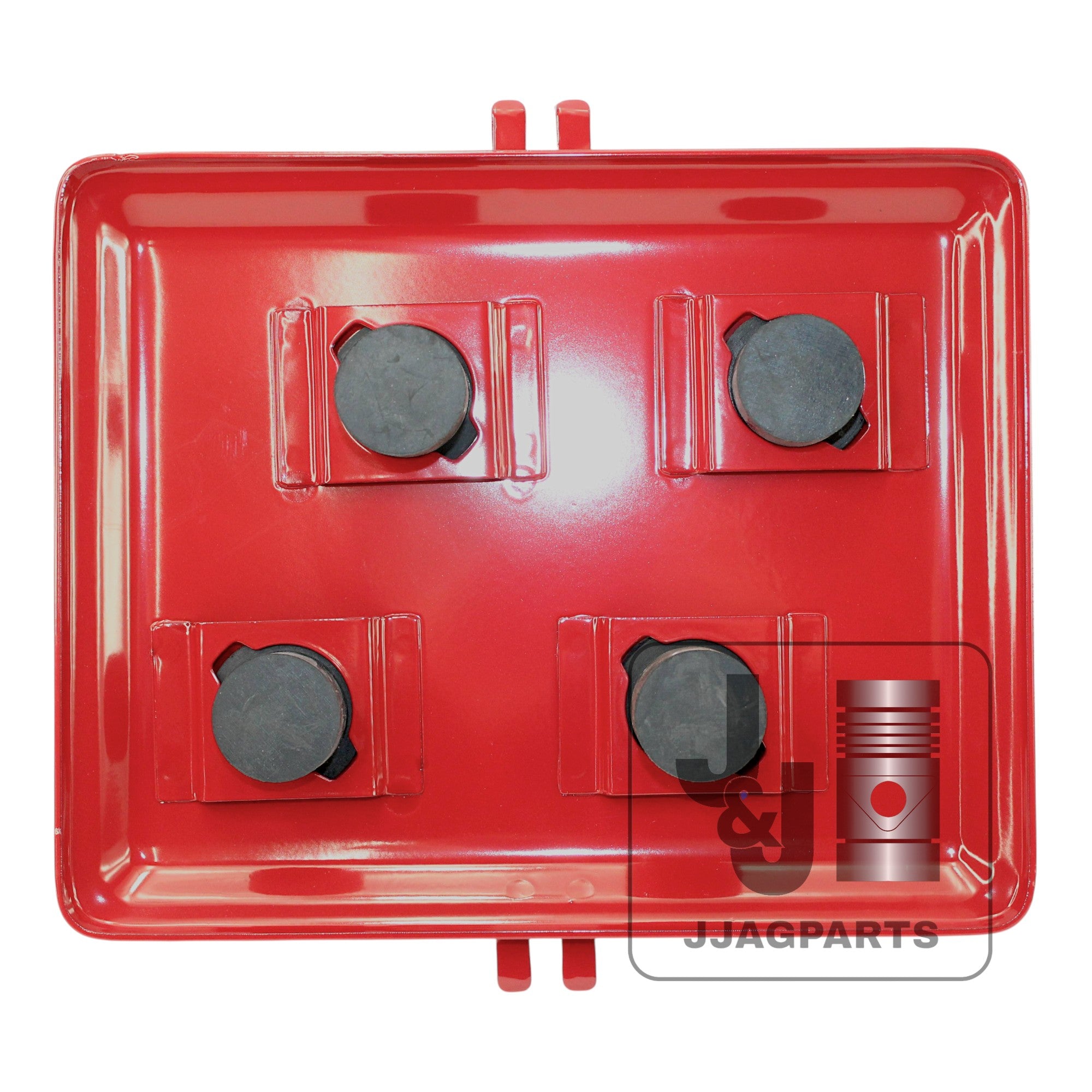 350637R92  Battery Box Lid w/ Retainers & Bushings Fits International Tractor