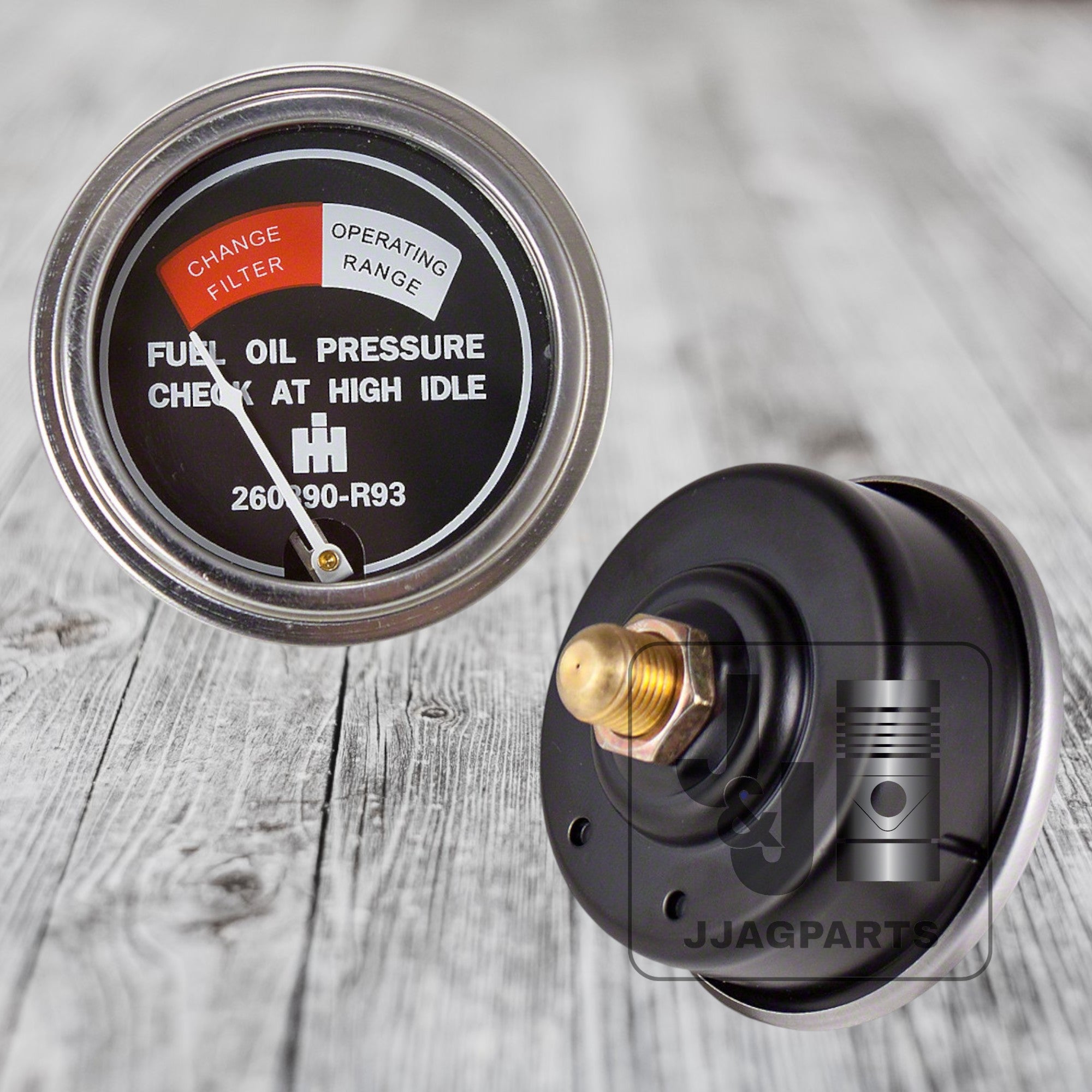 Fuel Pressure Gauge 80 PSI Fits International Farmall MD 400 Tractors 260390R94