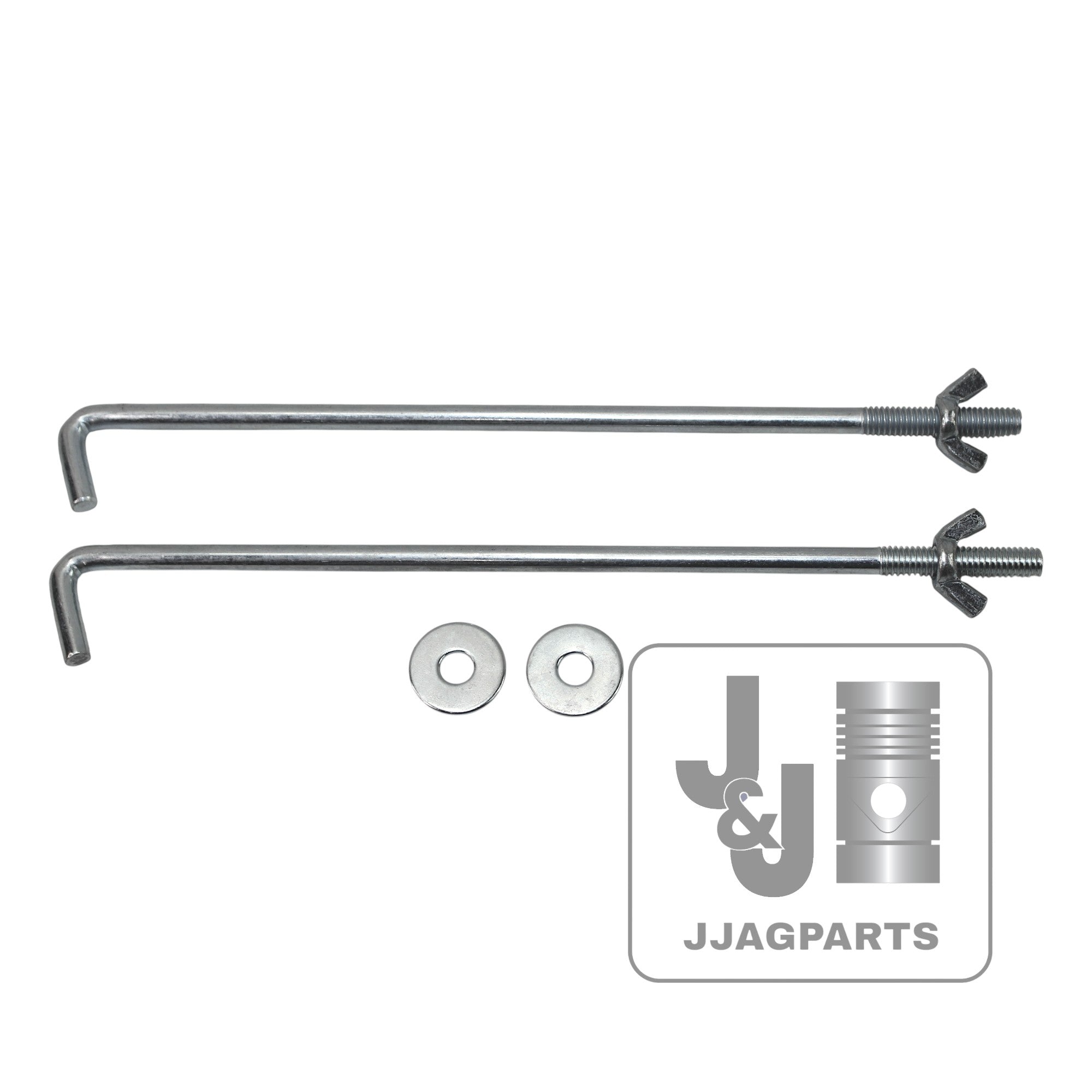 Universal Battery Retainer J-Bolt (Pair) Fits White Oliver Tractors