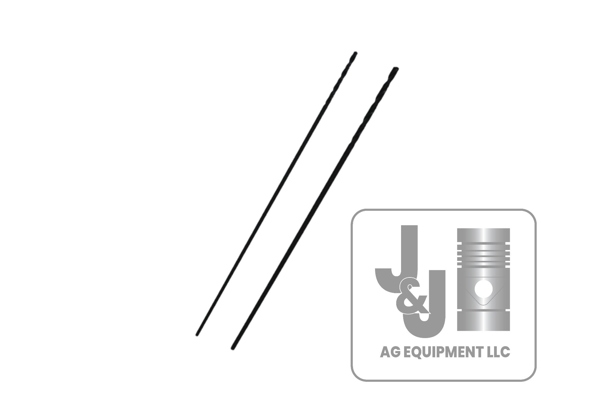 DLTX 2pc Long Drill Bit Cleaning Set for John Deere A B D G 50 60 Carburetors