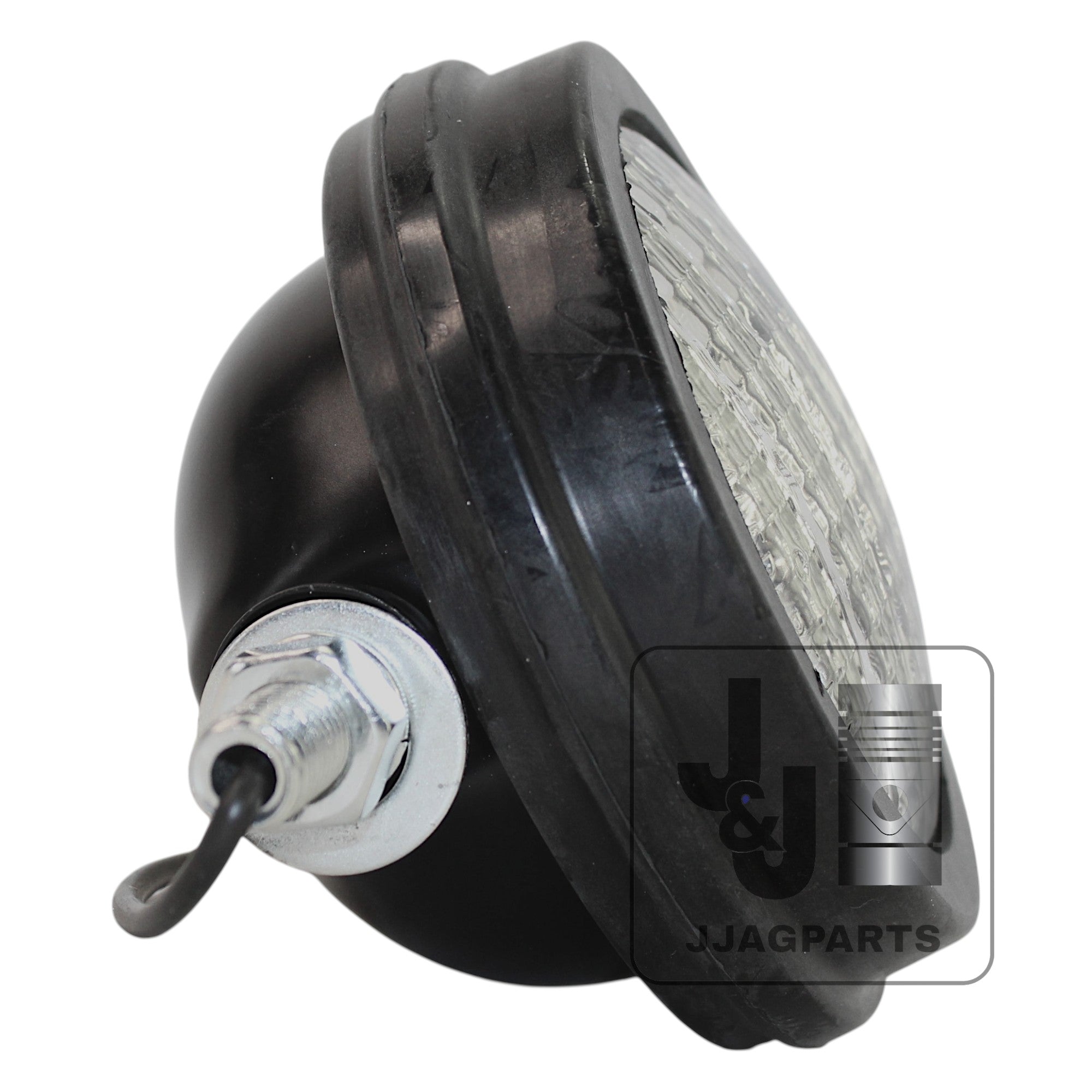 RE27099 12-volt Front Floodlight w/ Rubber Bezel Fits John Deere Tractor