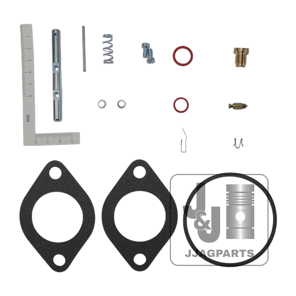 Basic Carburetor Repair Kit Fits John Deere H Tractor Marvel Schebler DLTX26 46